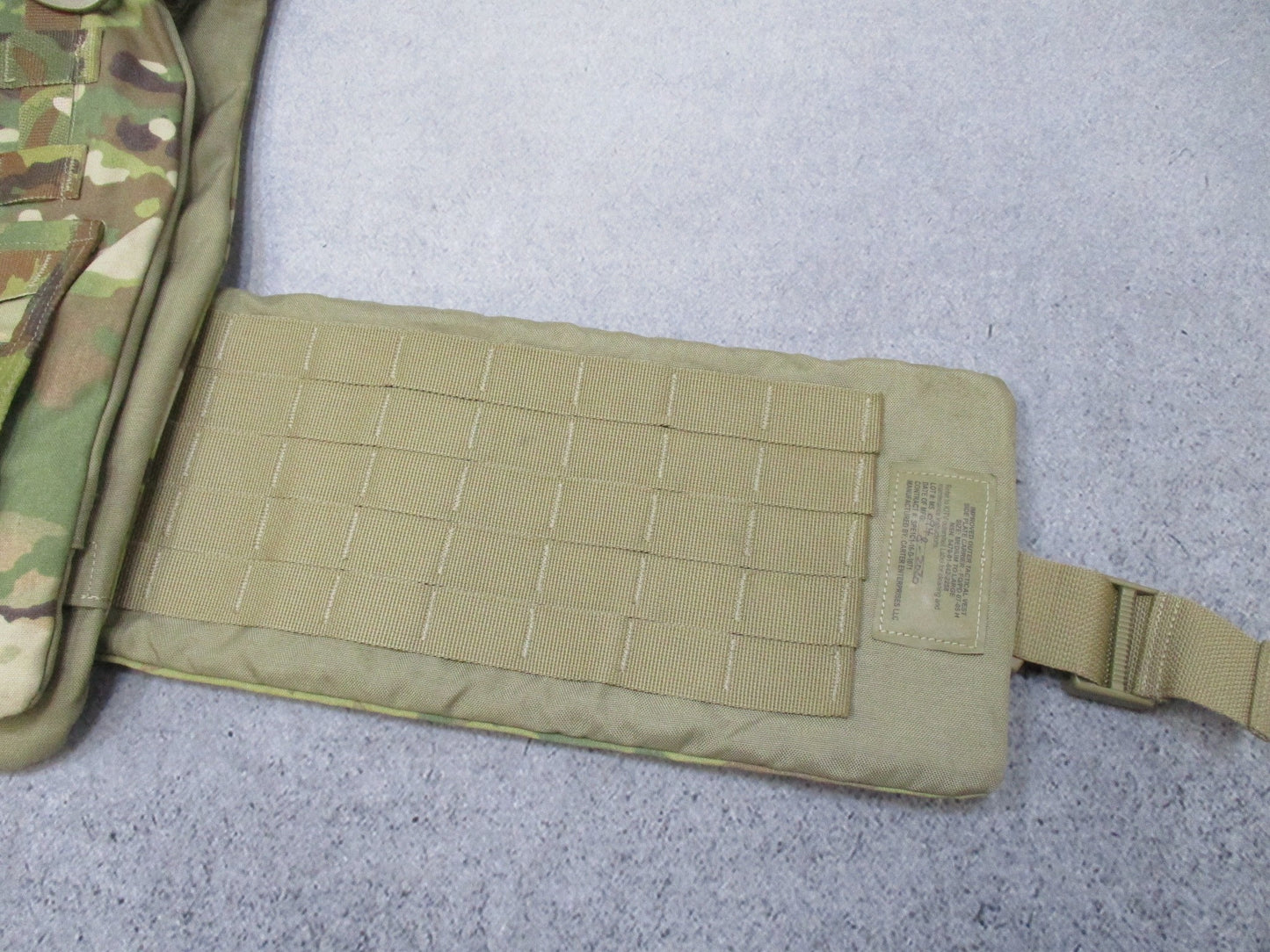 Gen IV OCP Plate Carrier Vest Medium - No Plates - No Armor - Multicam - Centex Military Gear