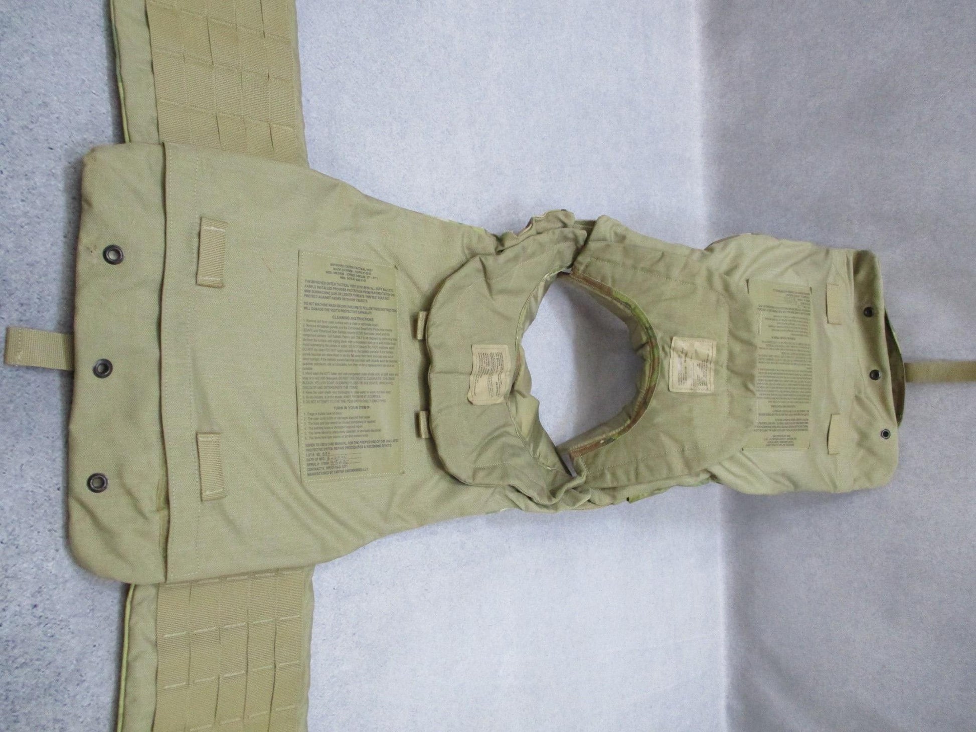 Gen IV OCP Plate Carrier Vest Medium - No Plates - No Armor - Multicam - Centex Military Gear