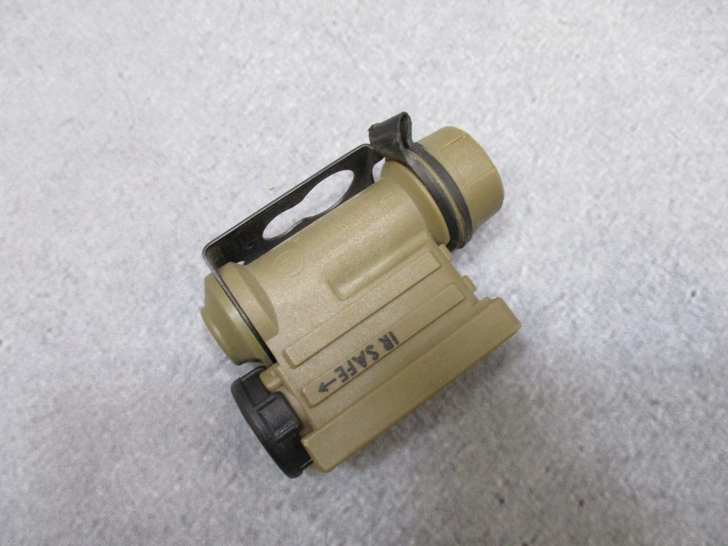 USED STREAMLIGHT SIDEWINDER COMPACT II HEADLAMP TACTICAL HELMET MOUNT FLASHLIGHT