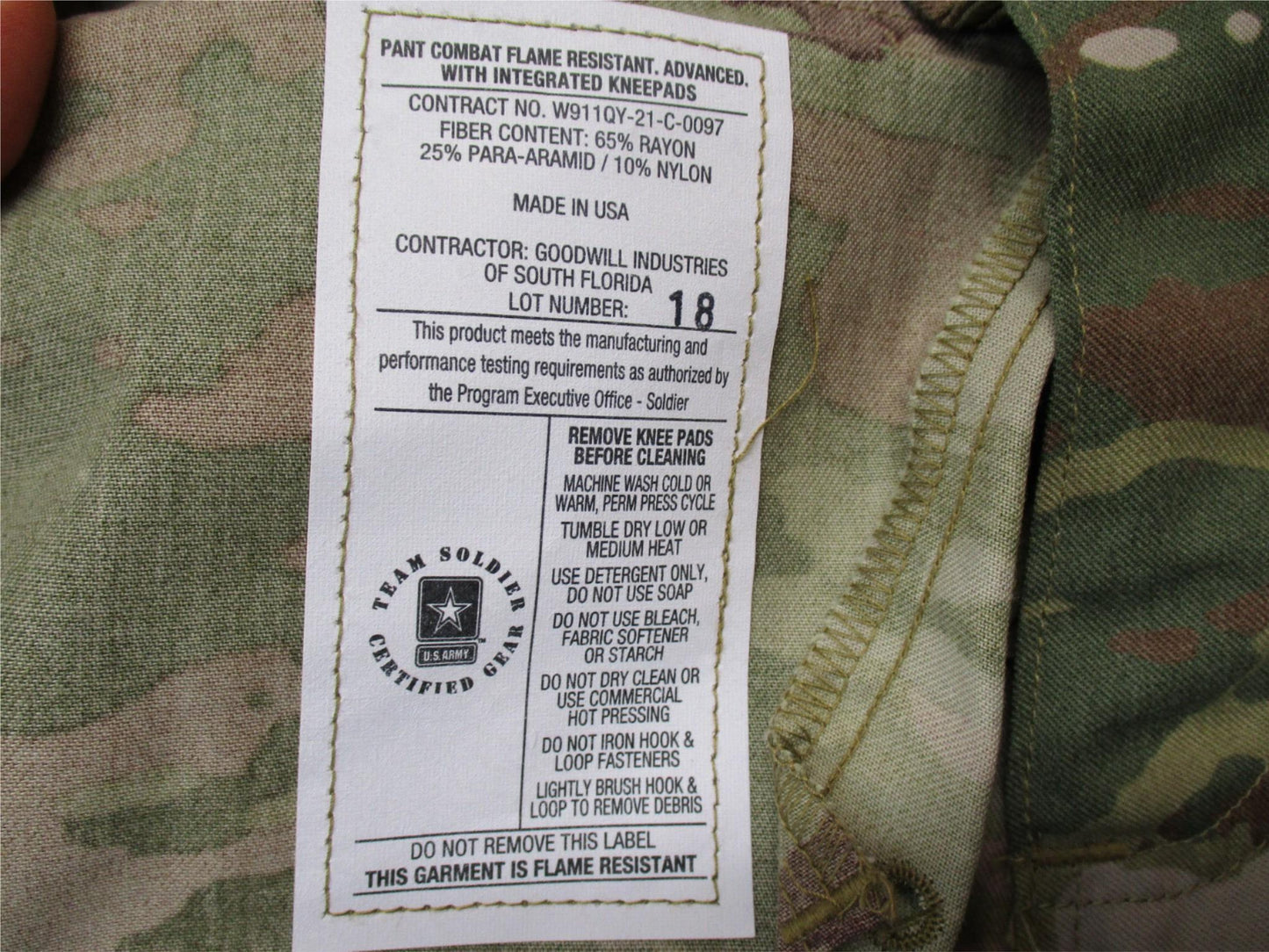 NEW ARMY ADVANCED COMBAT PANTS W/ AIKP KNEE PAD SLOTS SMALL/REGULAR SCORPION OCP - Centex Military Gear