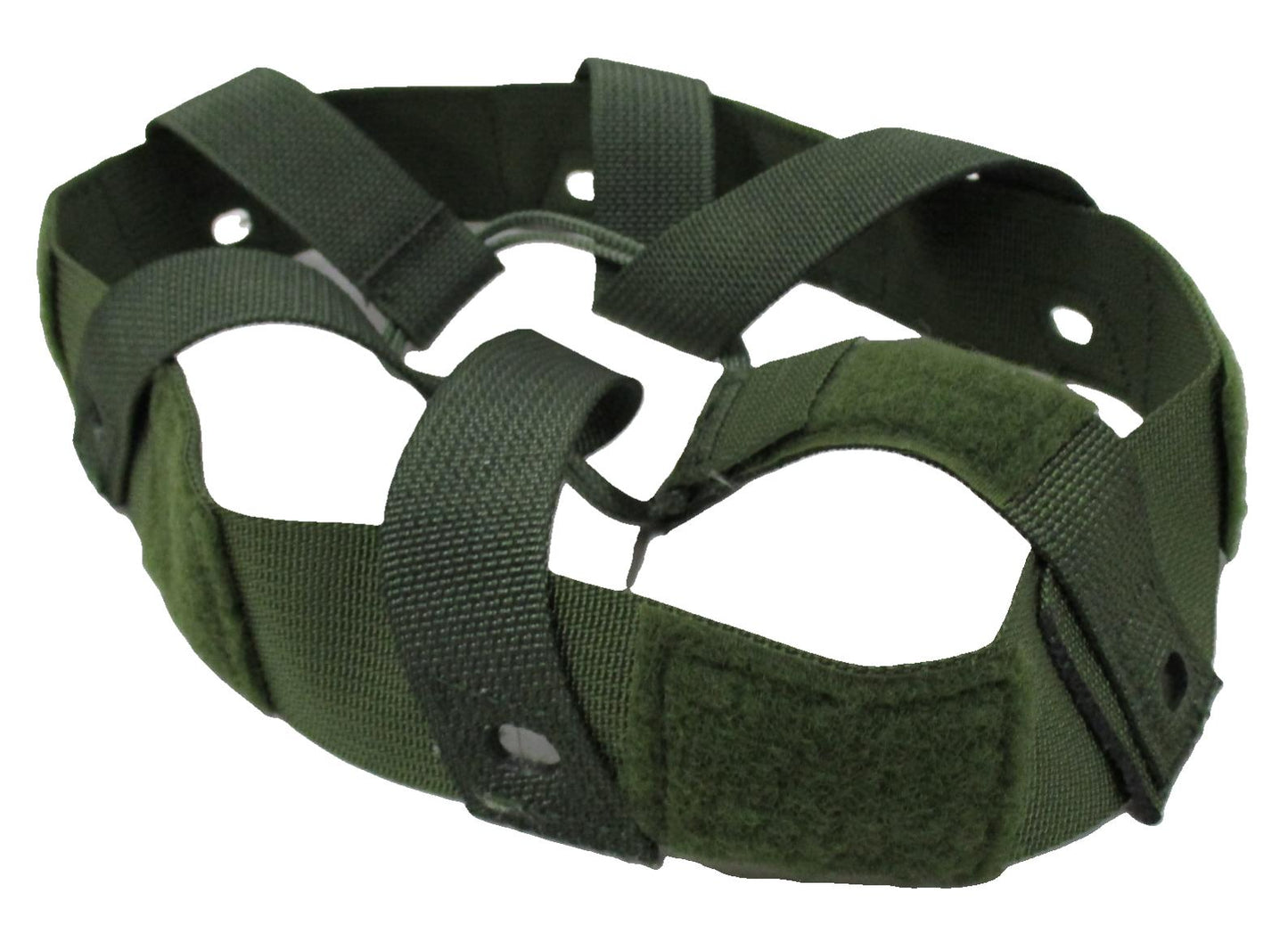 K-POT PASGT GROUND TROOP HELMET SUSPENSION LINER WEBBING GREEN STRAPS XSMALL