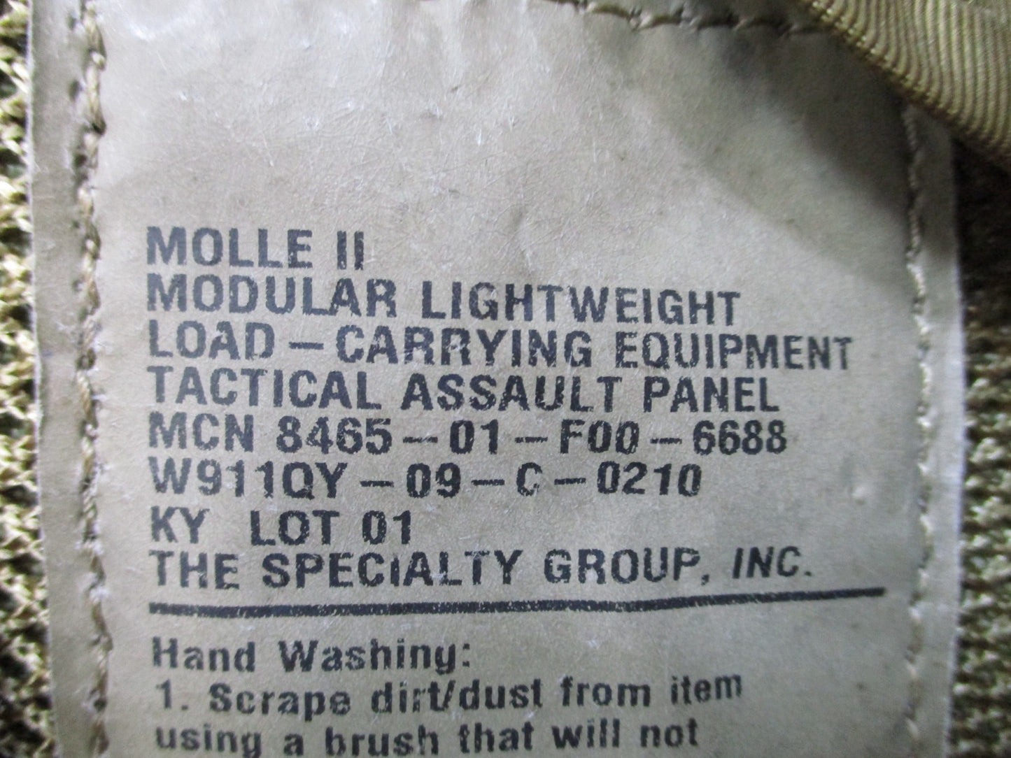 MULTICAM USGI TACTICAL ASSAULT PANEL TAP CHEST RIG MOLLE VEST SHOULDER HARNESS