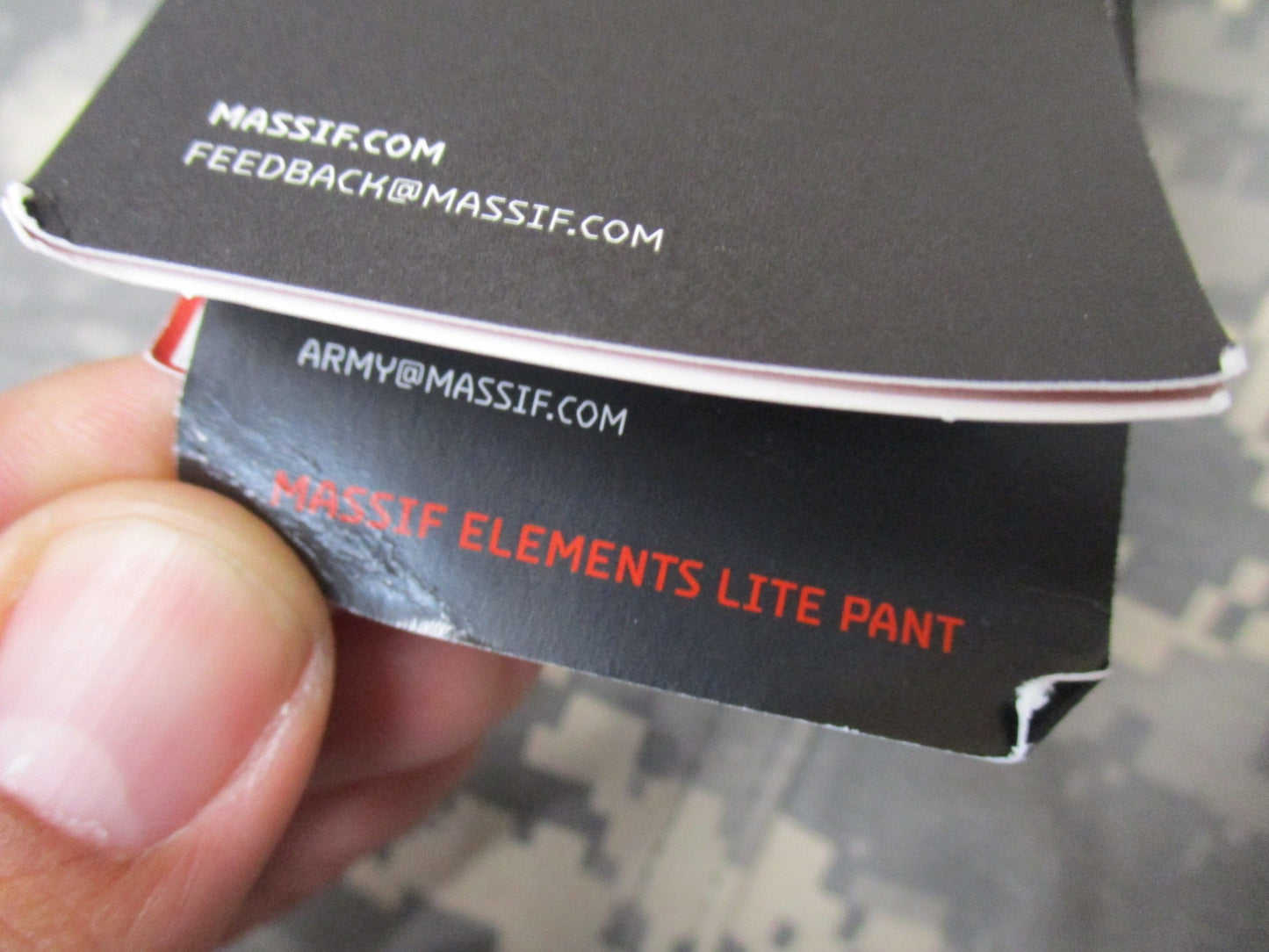 NEW MASSIF ELEMENTS ARMY DIGITAL LWOL TROUSER MEDIUM/SHORT FLAME RESISTANT PANTS