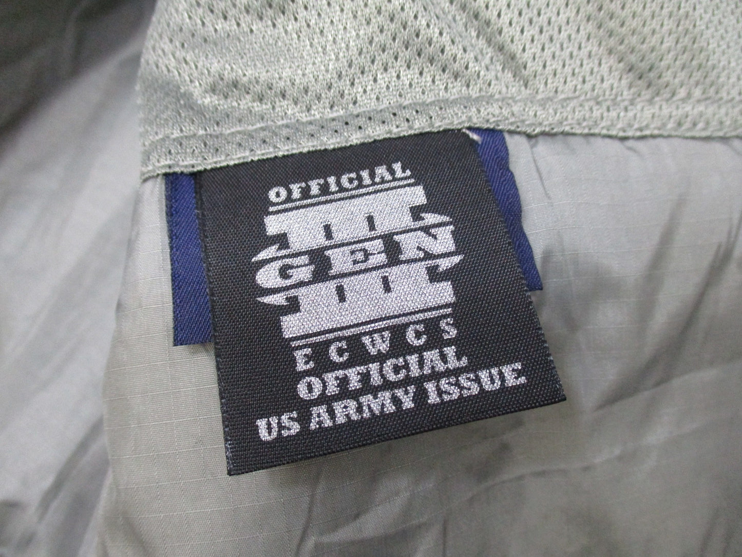 PRIMALOFT LEVEL 7 JACKET EXTREME COLD WEATHER X-LARGE/REGULAR 8415-01-538-6312 - Centex Military Gear
