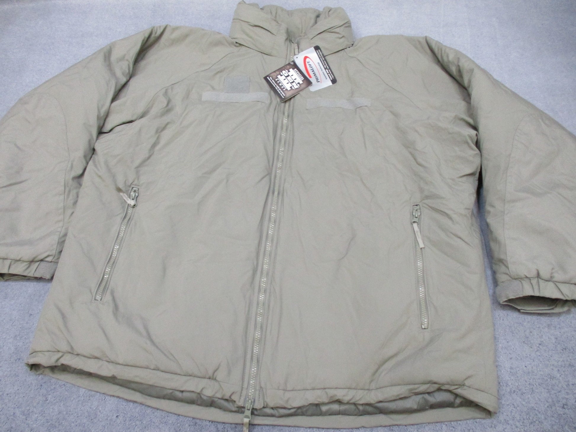 PRIMALOFT LEVEL 7 JACKET EXTREME COLD WEATHER X-LARGE/REGULAR 8415-01-538-6312 - Centex Military Gear