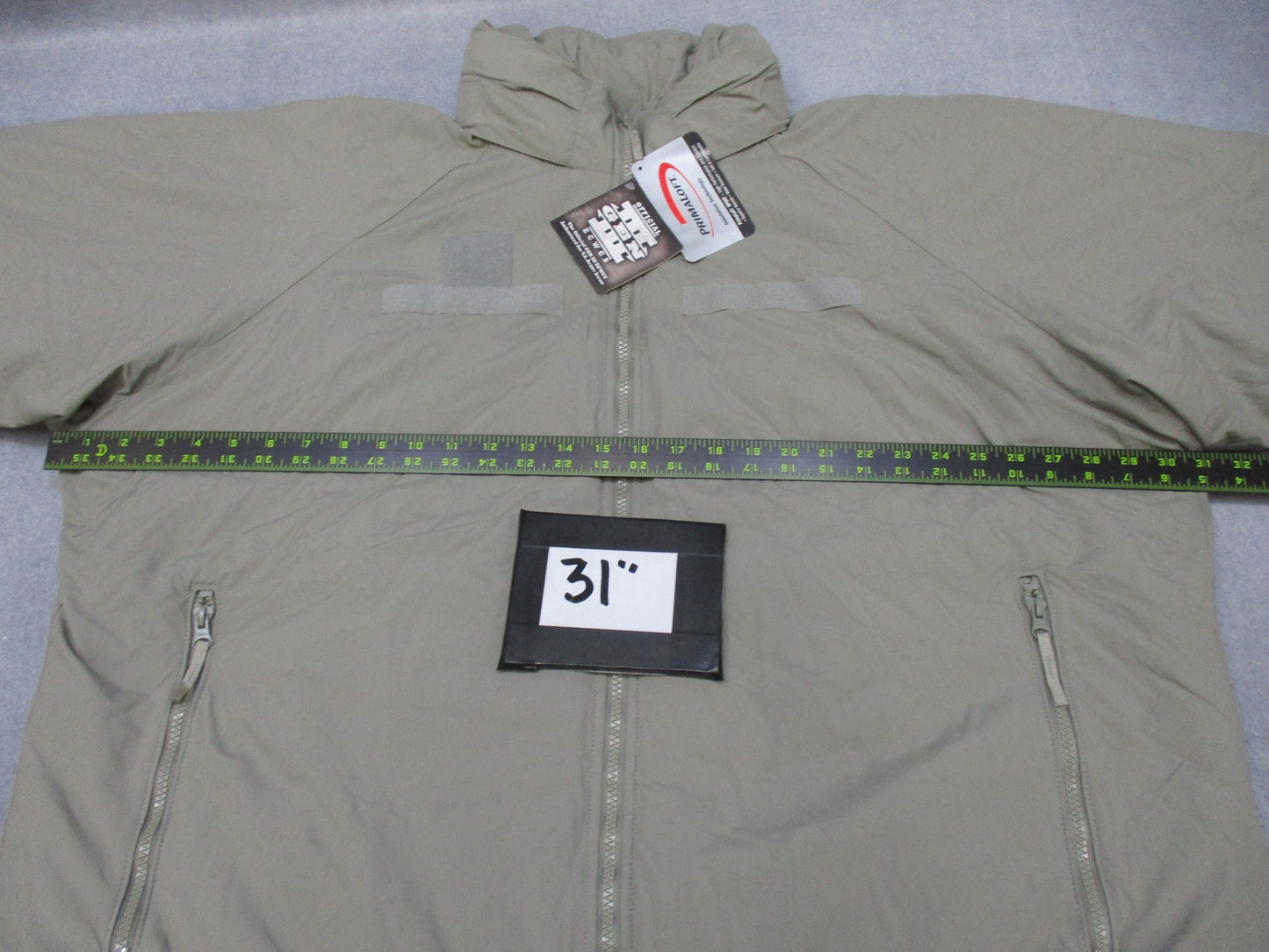 PRIMALOFT LEVEL 7 JACKET EXTREME COLD WEATHER X-LARGE/REGULAR 8415-01-538-6312 - Centex Military Gear