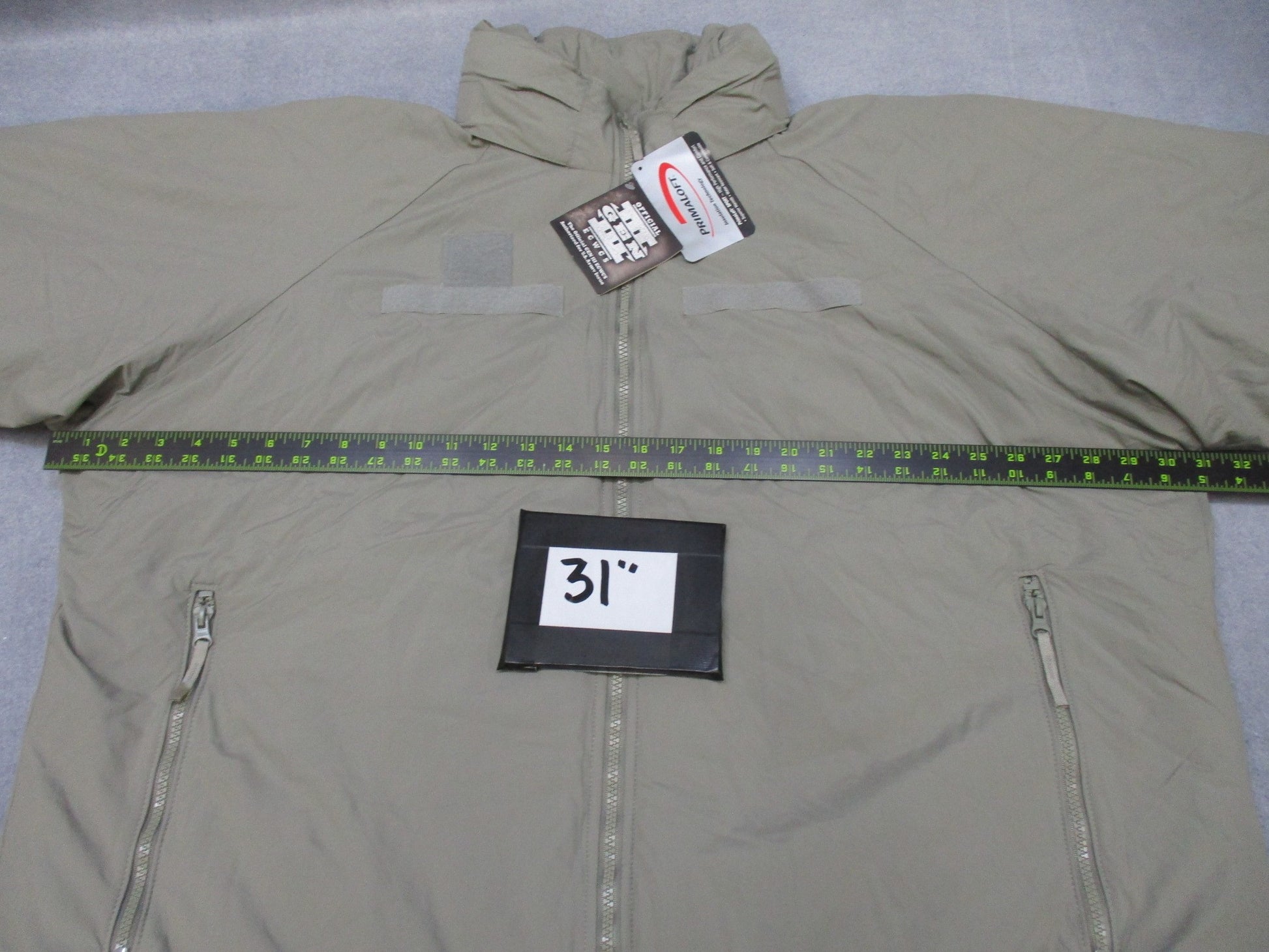 PRIMALOFT LEVEL 7 JACKET EXTREME COLD WEATHER X-LARGE/REGULAR 8415-01-538-6312 - Centex Military Gear