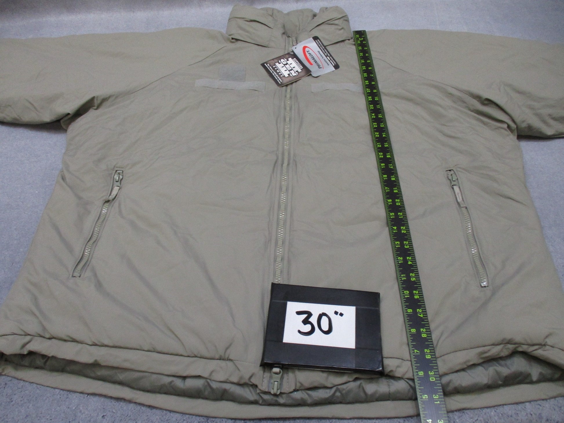 PRIMALOFT LEVEL 7 JACKET EXTREME COLD WEATHER X-LARGE/REGULAR 8415-01-538-6312 - Centex Military Gear