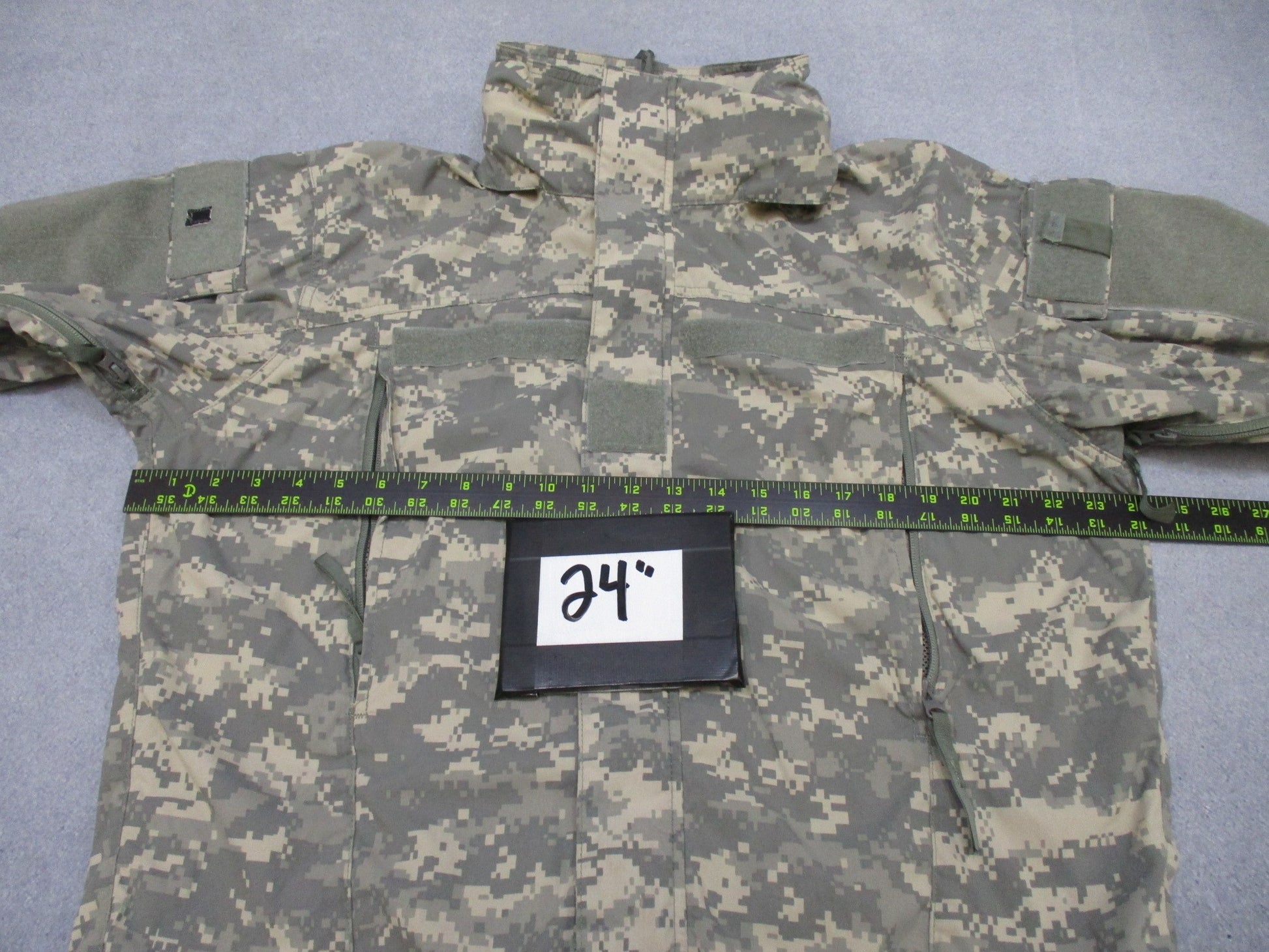 ARMY ISSUE TOP ACU DIGITAL SOFT SHELL JACKET GEN 3 PARKA SMALL/LONG LEVEL 5 - Centex Military Gear