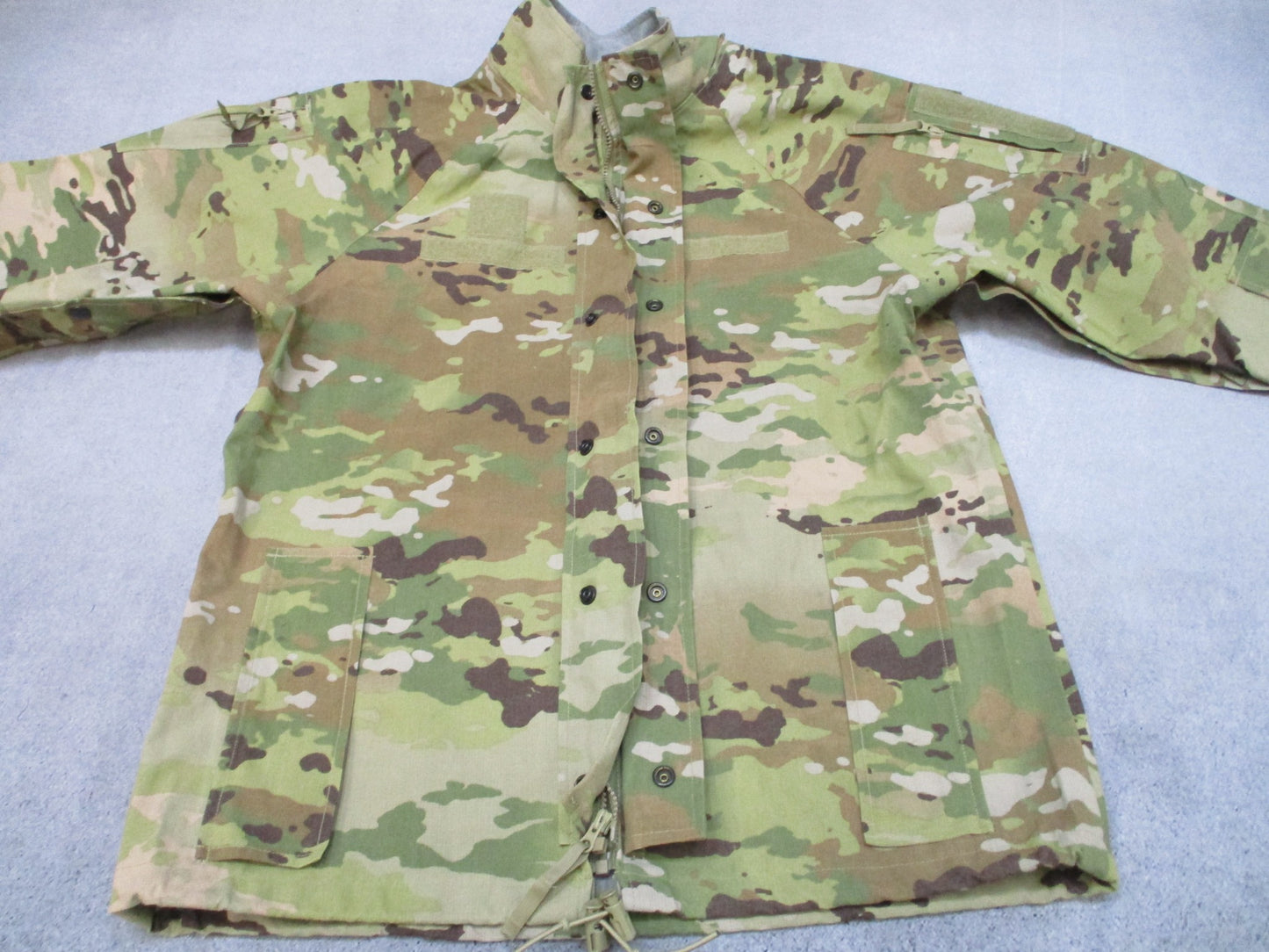 USGI FR GORE TEX EWOL PARKA MEDIUM REGULAR OCP SCORPION W2 FREE JACKET SHELL