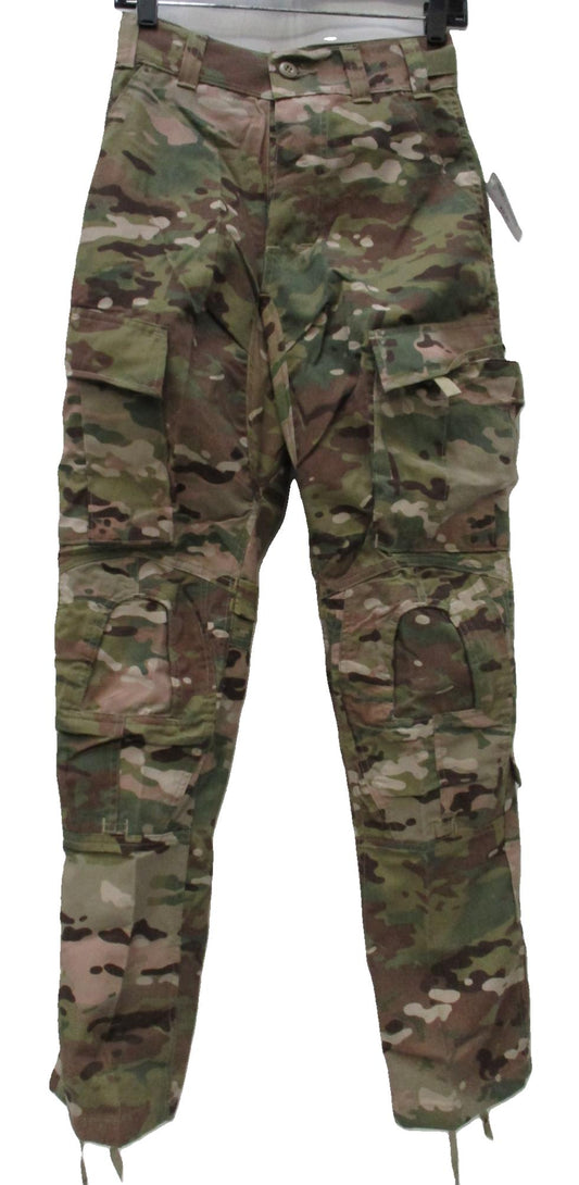 NEW ARMY ADVANCED COMBAT PANTS W/ CRYE KNEE PAD SLOTS XSMALL/REG MULTICAM OCP