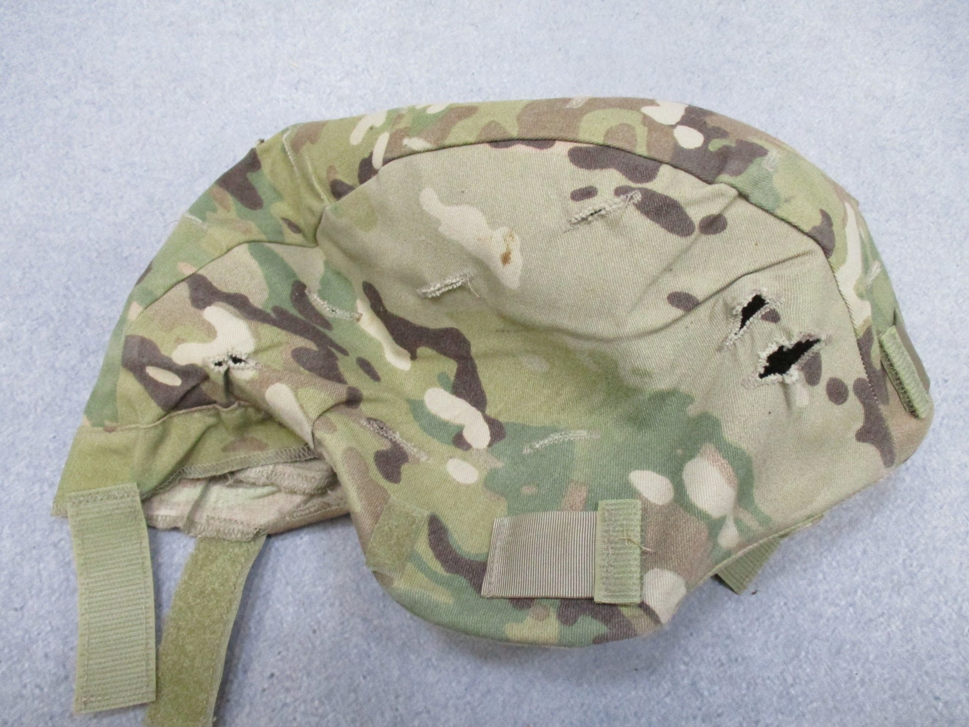 USED ARMY OCP MULTICAM HELMET COVER ACH ADVANCED COMBAT HELMET LARGE/X-LARGE - Centex Military Gear