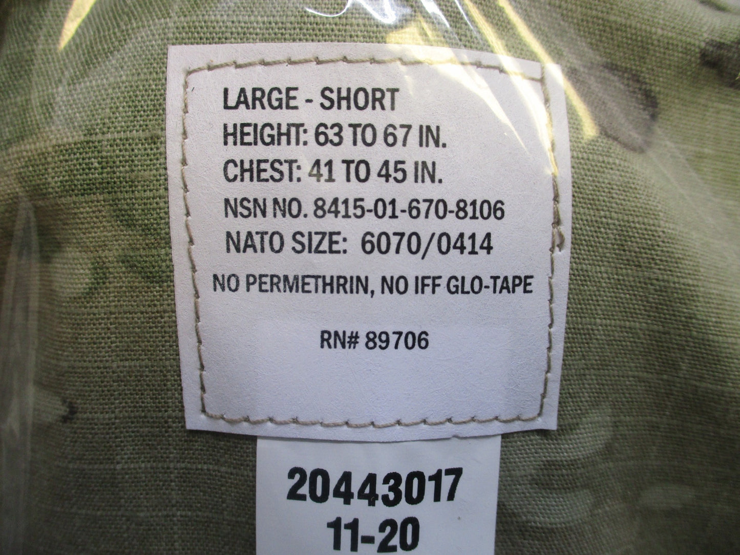 ARMY OCP USAF COMBAT UNIFORM IMPROVED HOT WEATHER COAT JUNGLE SHIRT TOP SCORPION - Centex Military Gear