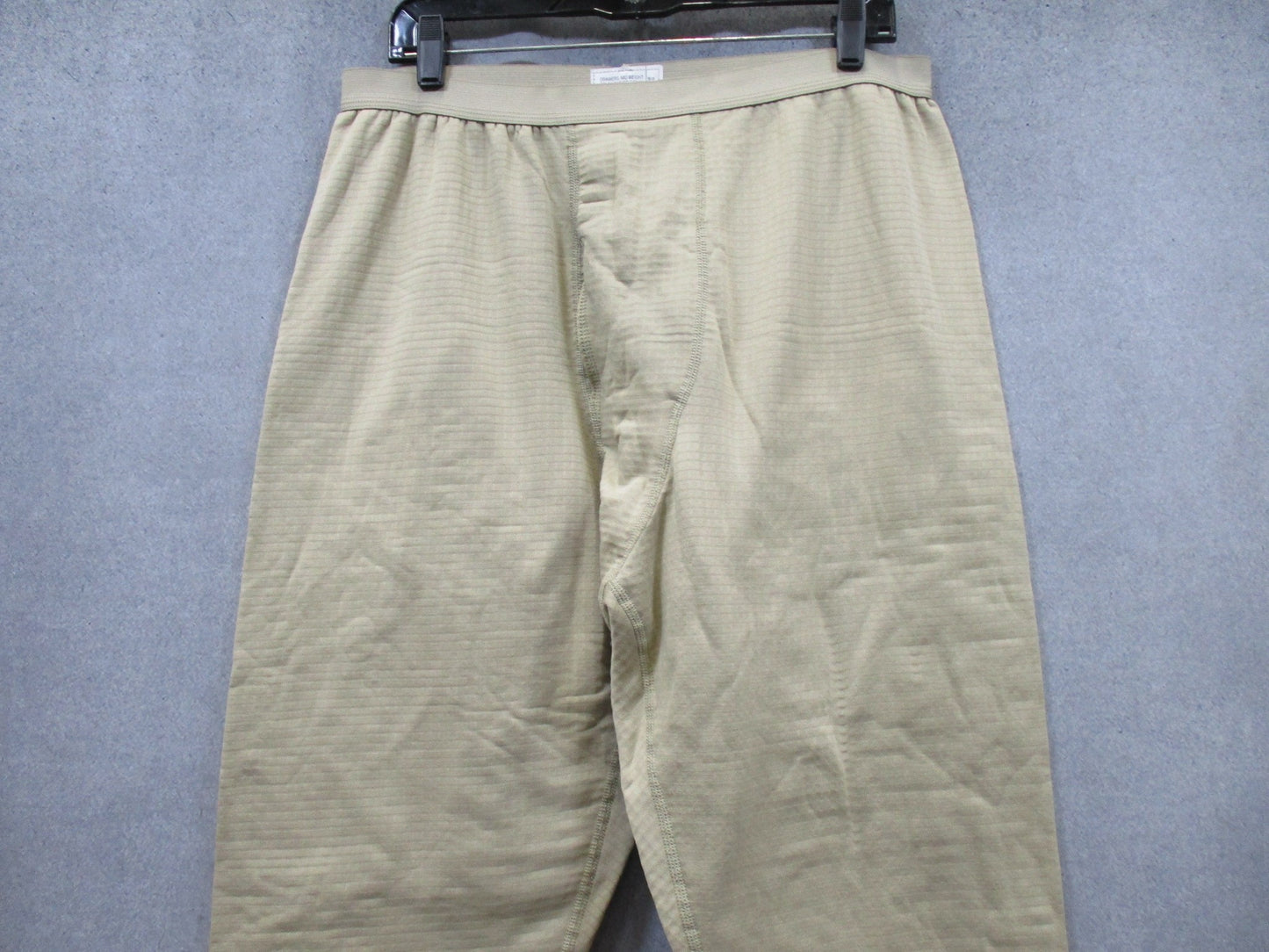 NWOT TAN GEN III POLARTEC MID-WEIGHT LEVEL 2 GRID FLEECE WAFFLE PANTS LARGE/LONG - Centex Military Gear