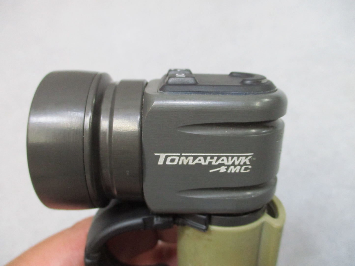 First-Light Tomahawk MC Tactical Flashlight Red Green White Finger Loop