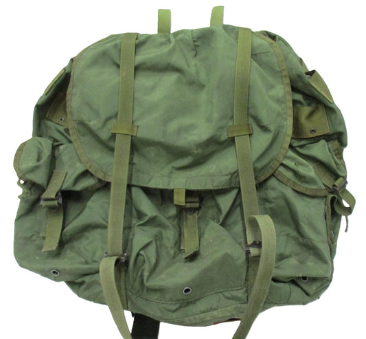 🪖MILITARY OD GREEN ALICE PACK LARGE LC-1 COMBAT NYLON FIELD BACKPACK w. FRAME🔥
