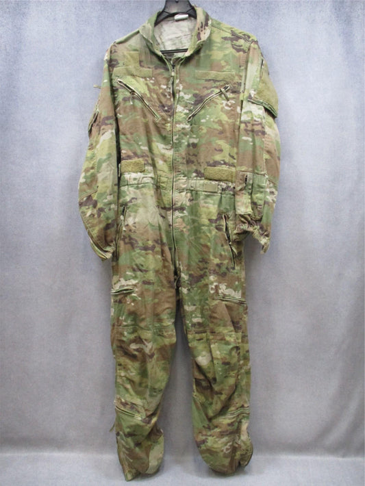 US Army CVC Flame Resistant OCP Coveralls Combat Vehicle Crewman Suit Large Reg - Centex Military Gear