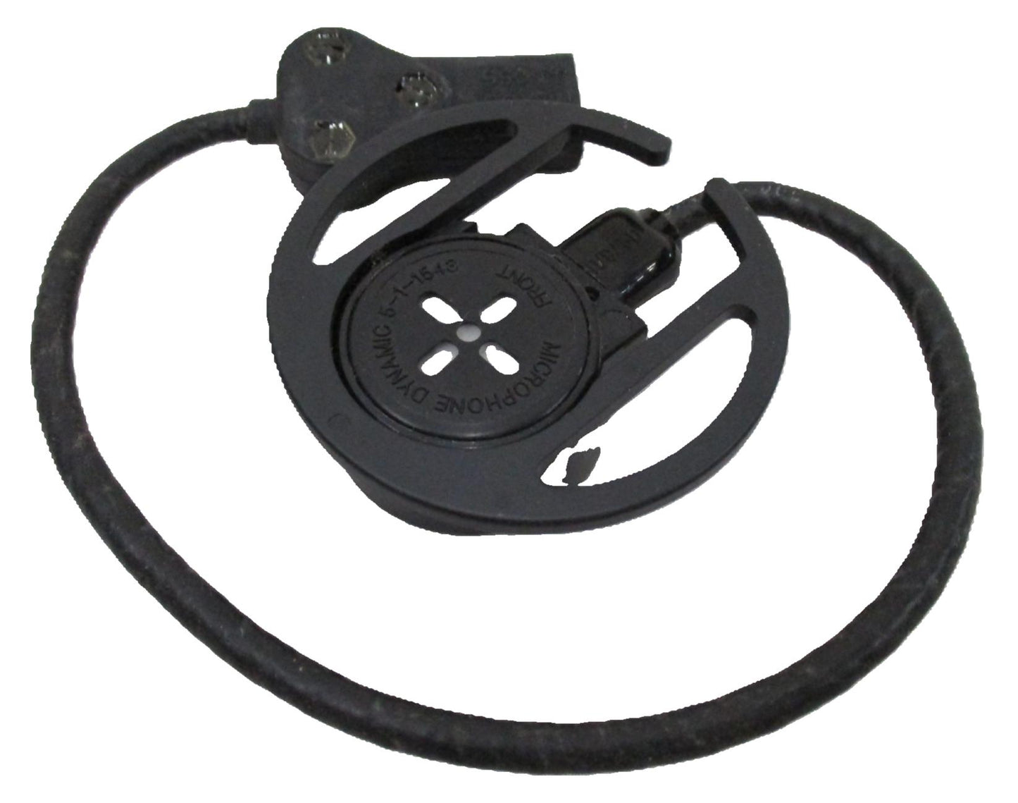 🔥NOS M40 M42 SERIES GAS MASK DETACHABLE MICROPHONE CABLE COMMS ADAPATER CVC🪖