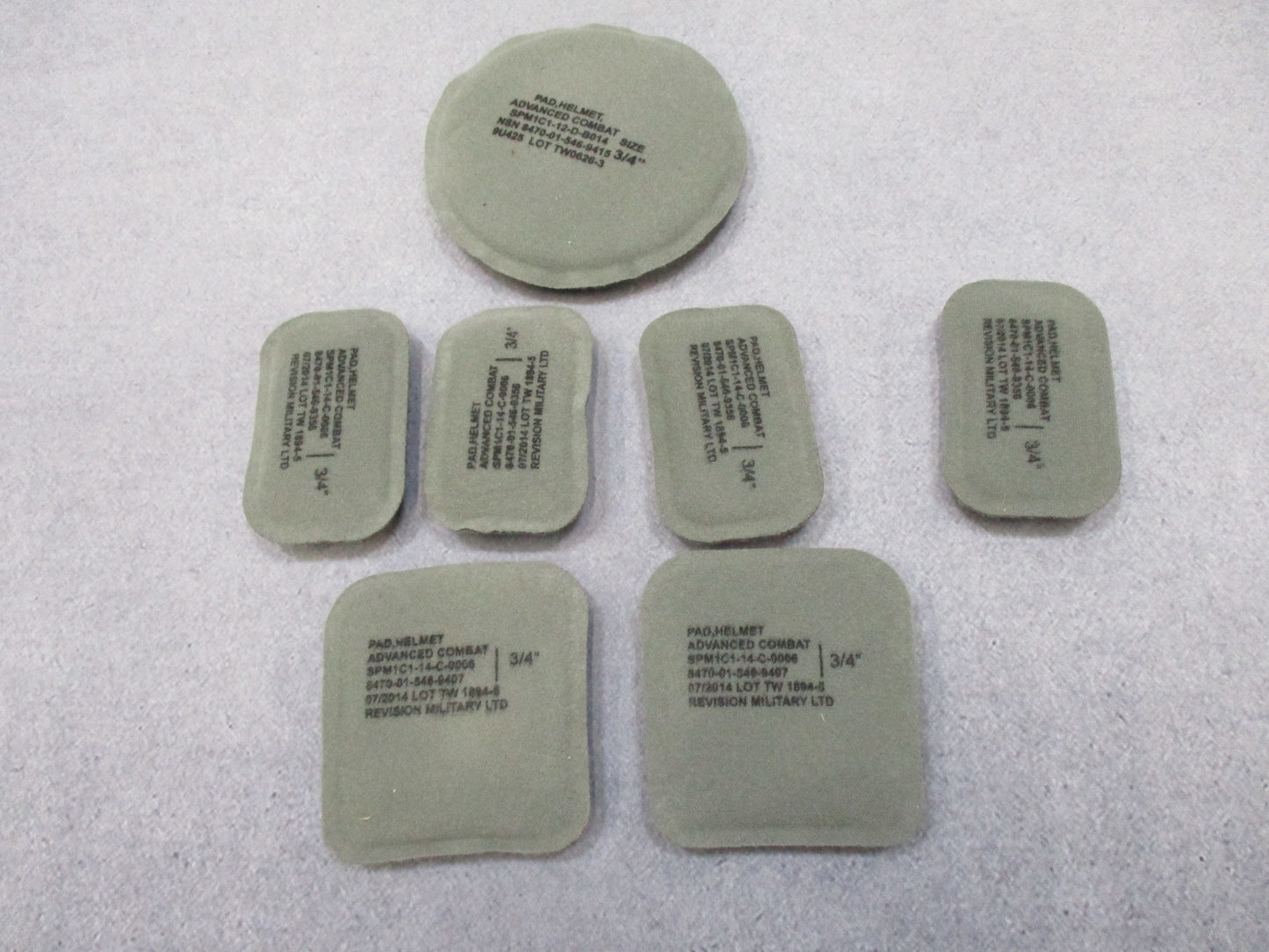 REVISION ARMY ADVANCED COMBAT HELMET MADE W/ KEVLAR ACH LARGE 8470-01-529-6344 - Centex Military Gear