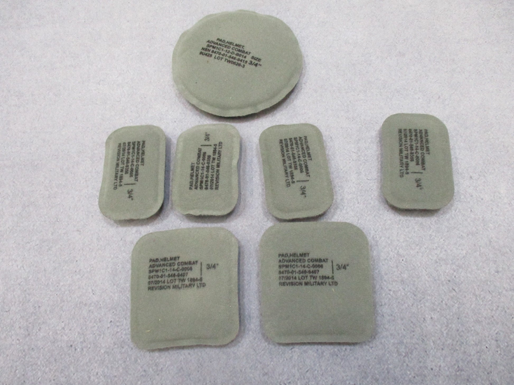 REVISION ARMY ADVANCED COMBAT HELMET MADE W/ KEVLAR ACH LARGE 8470-01-529-6344 - Centex Military Gear