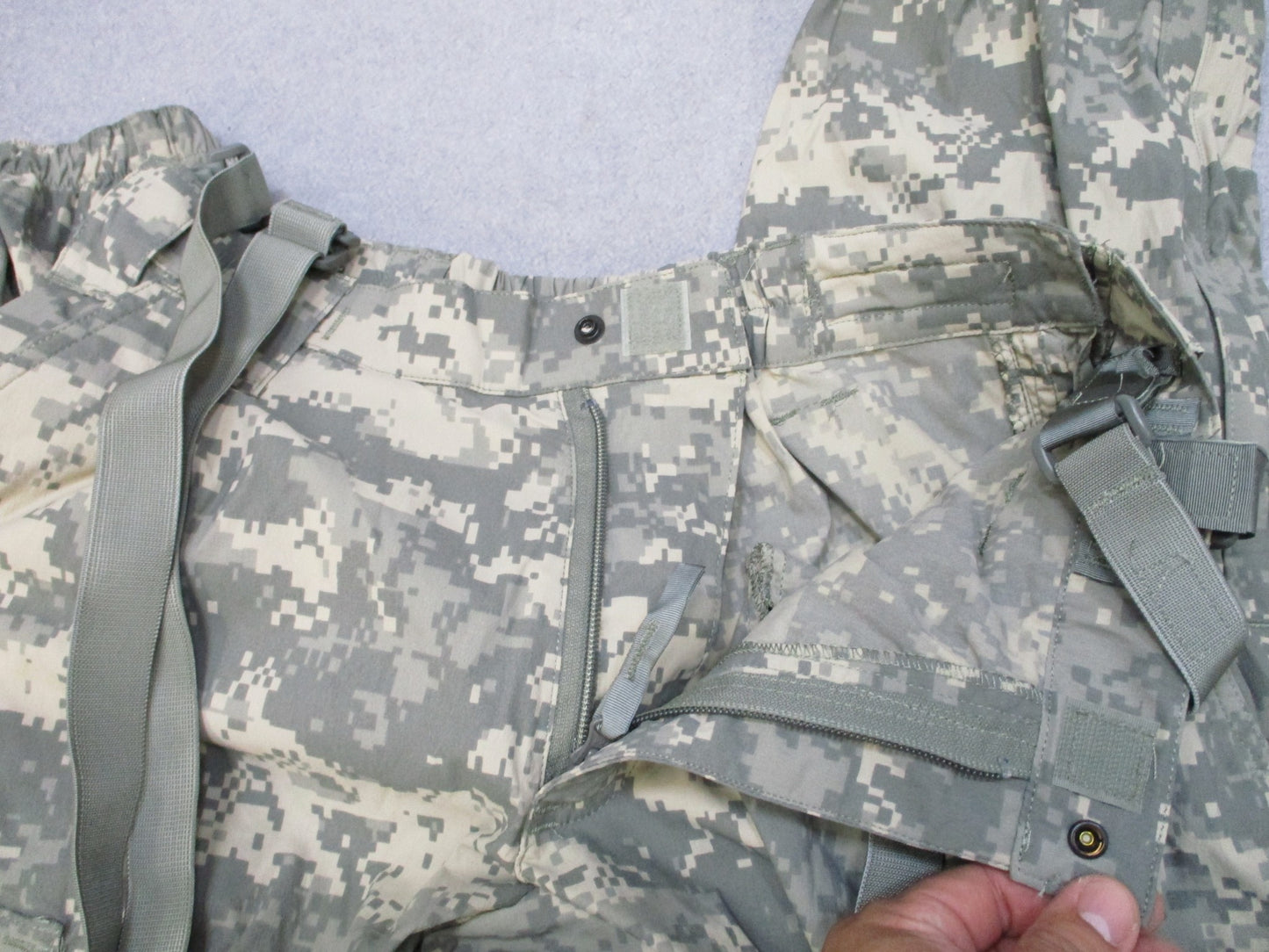ARMY ACU DIGITAL LEVEL 5 SOFT SHELL TROUSER COLD WEATHER PANTS SMALL/SHORT