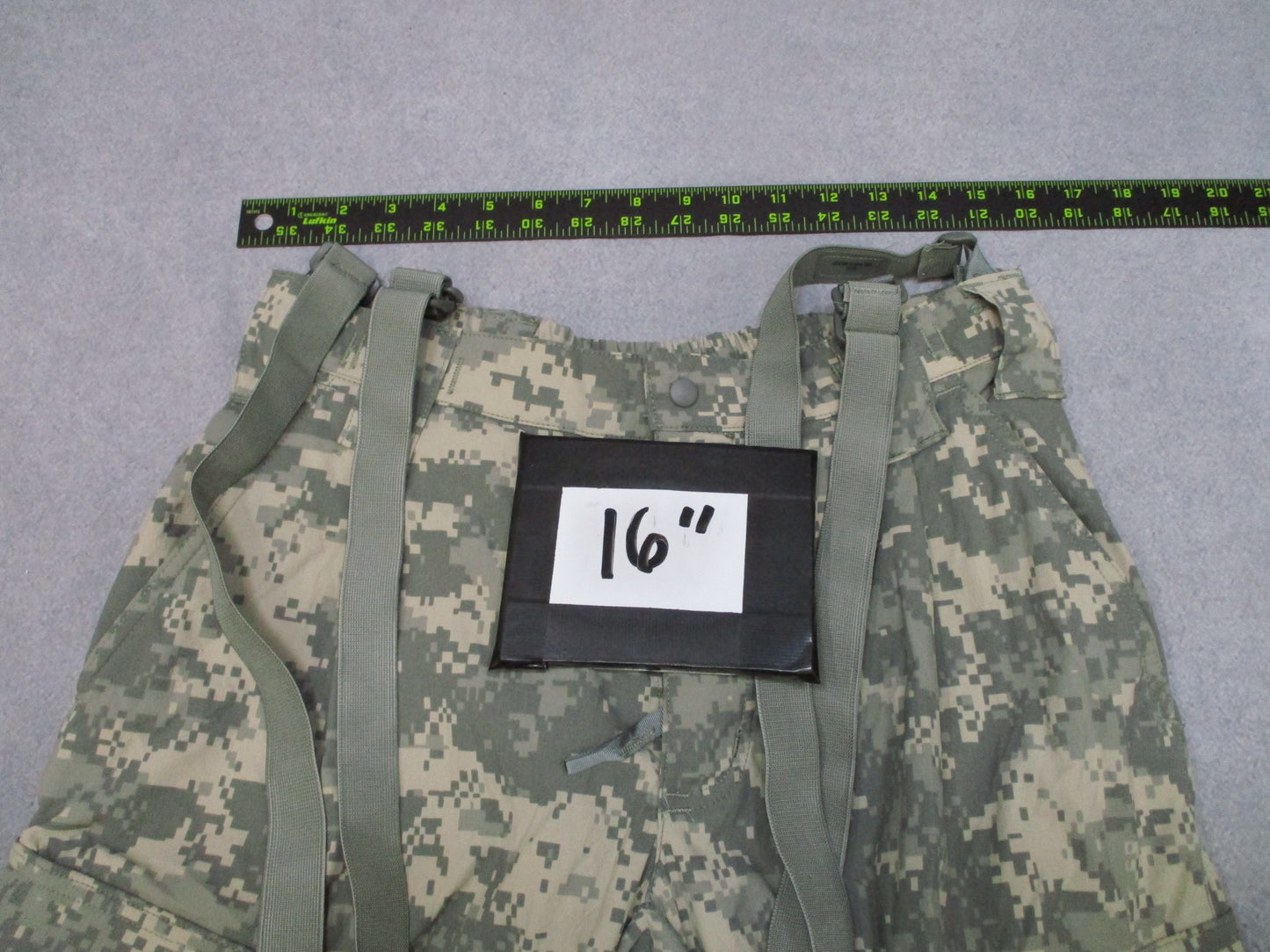 ARMY ACU DIGITAL LEVEL 5 SOFT SHELL TROUSER COLD WEATHER PANTS SMALL/SHORT