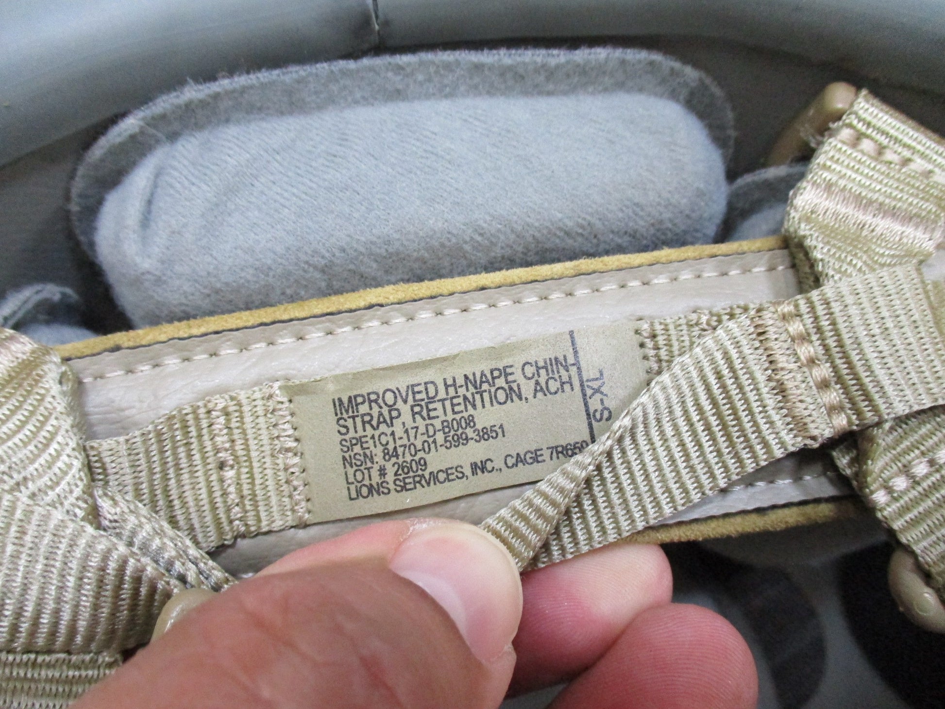 REVISION ARMY ADVANCED COMBAT HELMET MADE W/ KEVLAR ACH LARGE 8470-01-529-6344 - Centex Military Gear