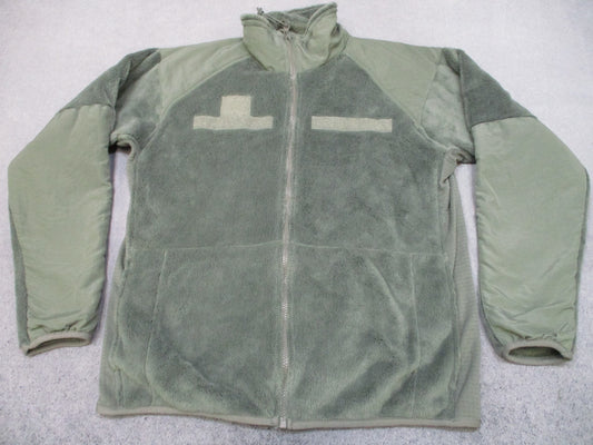 ARMY ISSUE FLEECE JACKET SMALL/REGULAR GEN 3 POLARTEC FOLIAGE GREEN ACU UCP