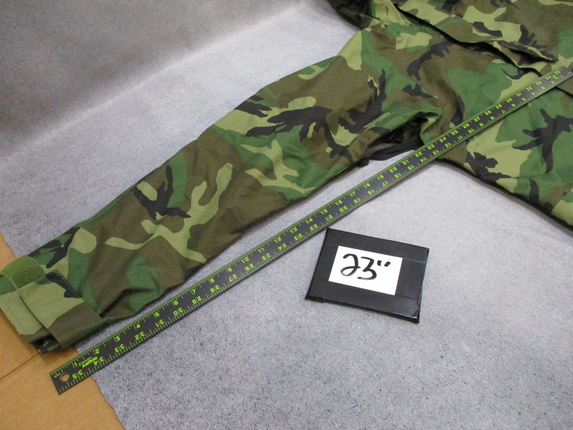 USED ARMY ISSUE WOODLAND BDU GORE-TEX JACKET WET/COLD WEATHER PARKA MEDIUM-LONG - Centex Military Gear