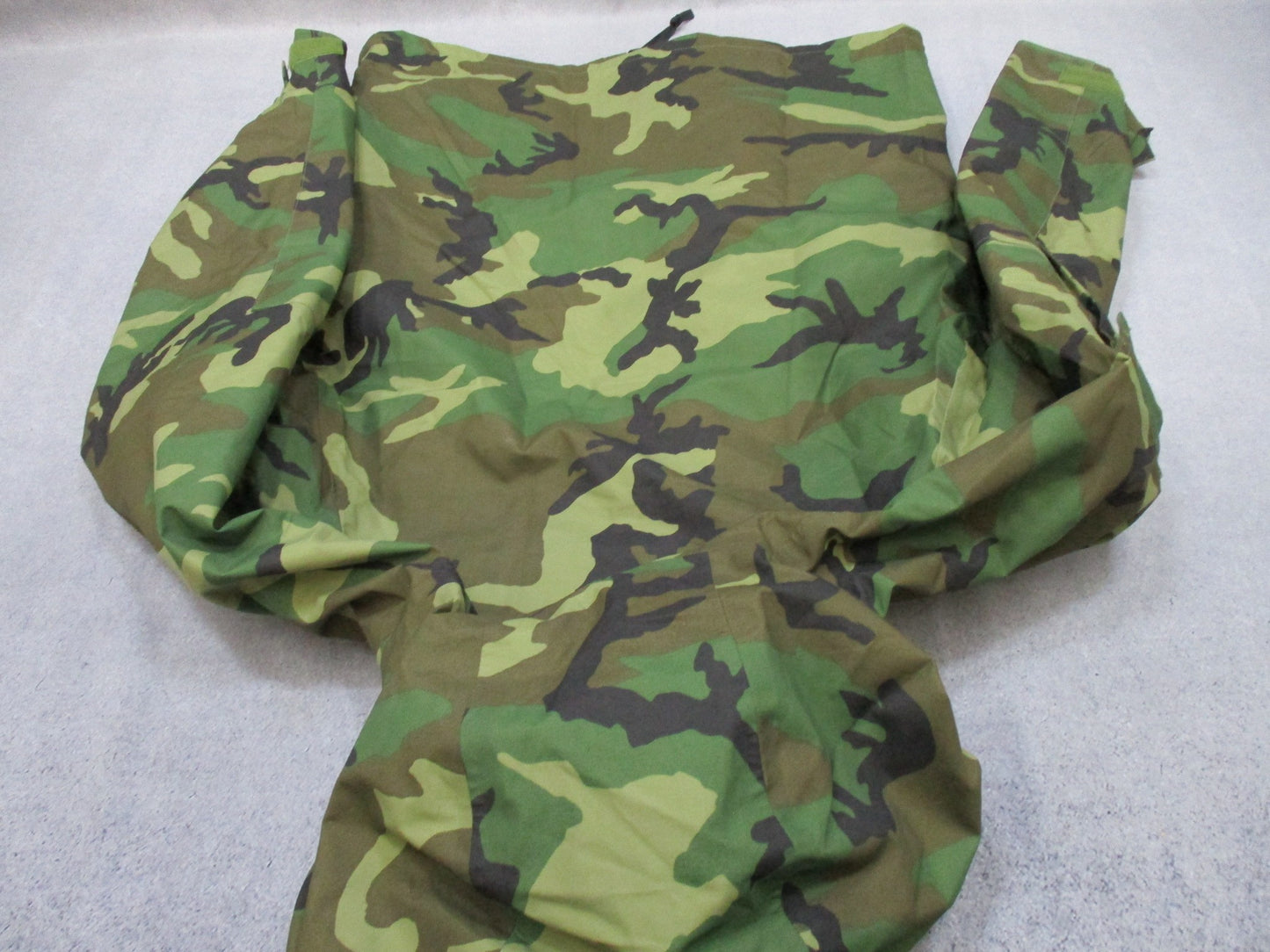 USED ARMY ISSUE WOODLAND BDU GORE-TEX JACKET WET/COLD WEATHER PARKA MEDIUM-LONG - Centex Military Gear