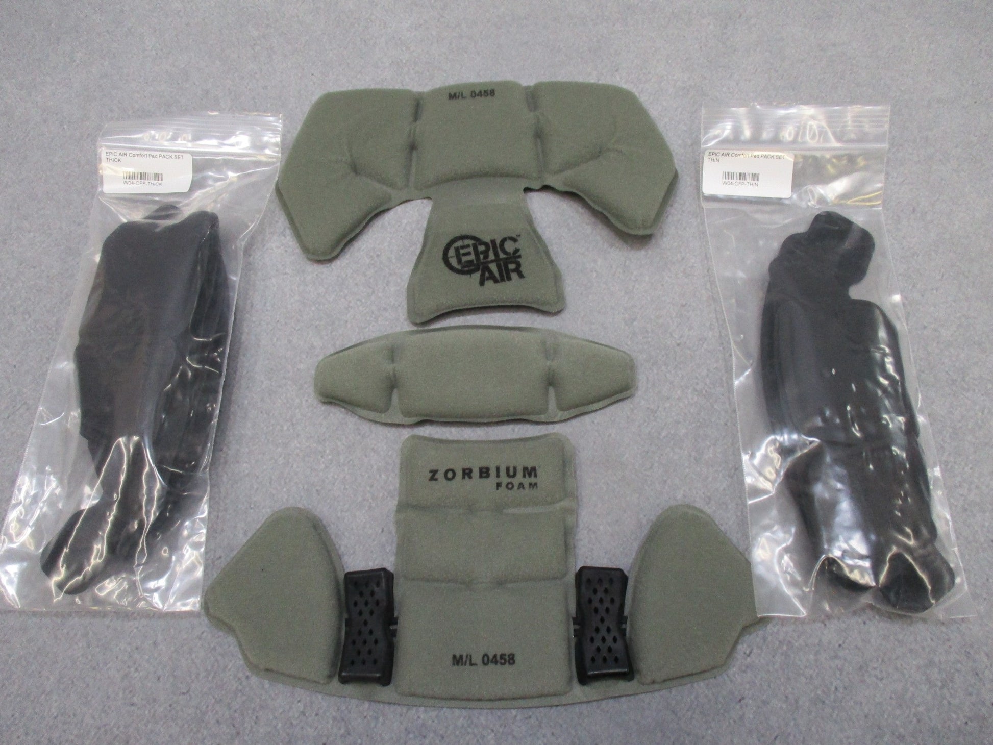 TEAM WENDY EPIC AIR COMBAT HELMET LINER SYSTEM PADS PADDING CUSHIONS ACH/ECH - Centex Military Gear