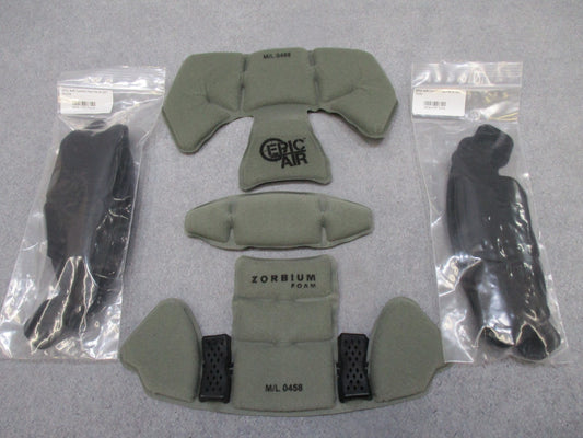 TEAM WENDY EPIC AIR COMBAT HELMET LINER SYSTEM PADS PADDING CUSHIONS ACH/ECH - Centex Military Gear