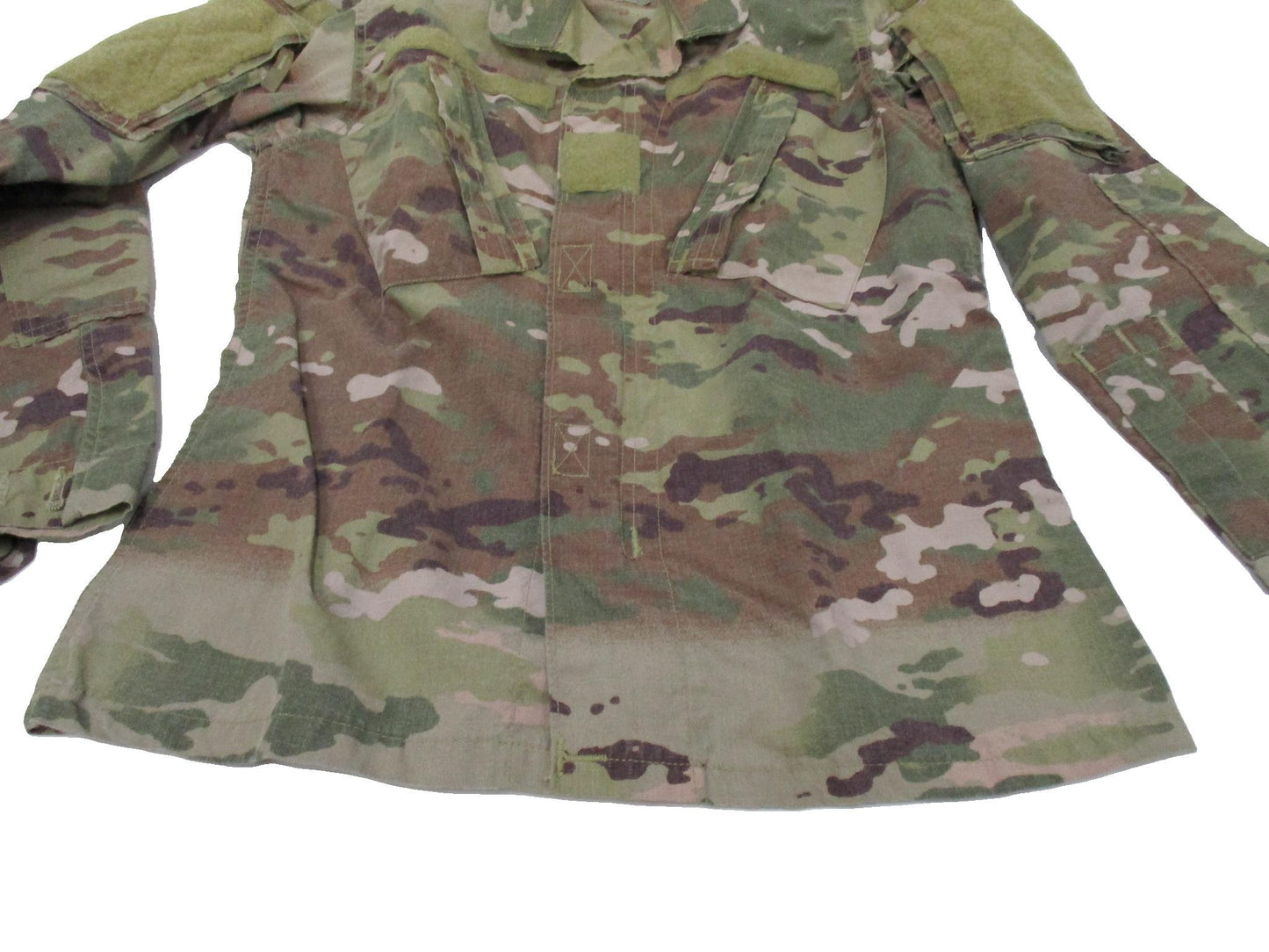 US ARMY COMBAT UNIFORM FEMALE TOP WOMEN'S BDU SHIRT SCORPION OCP FLAME RESISTANT