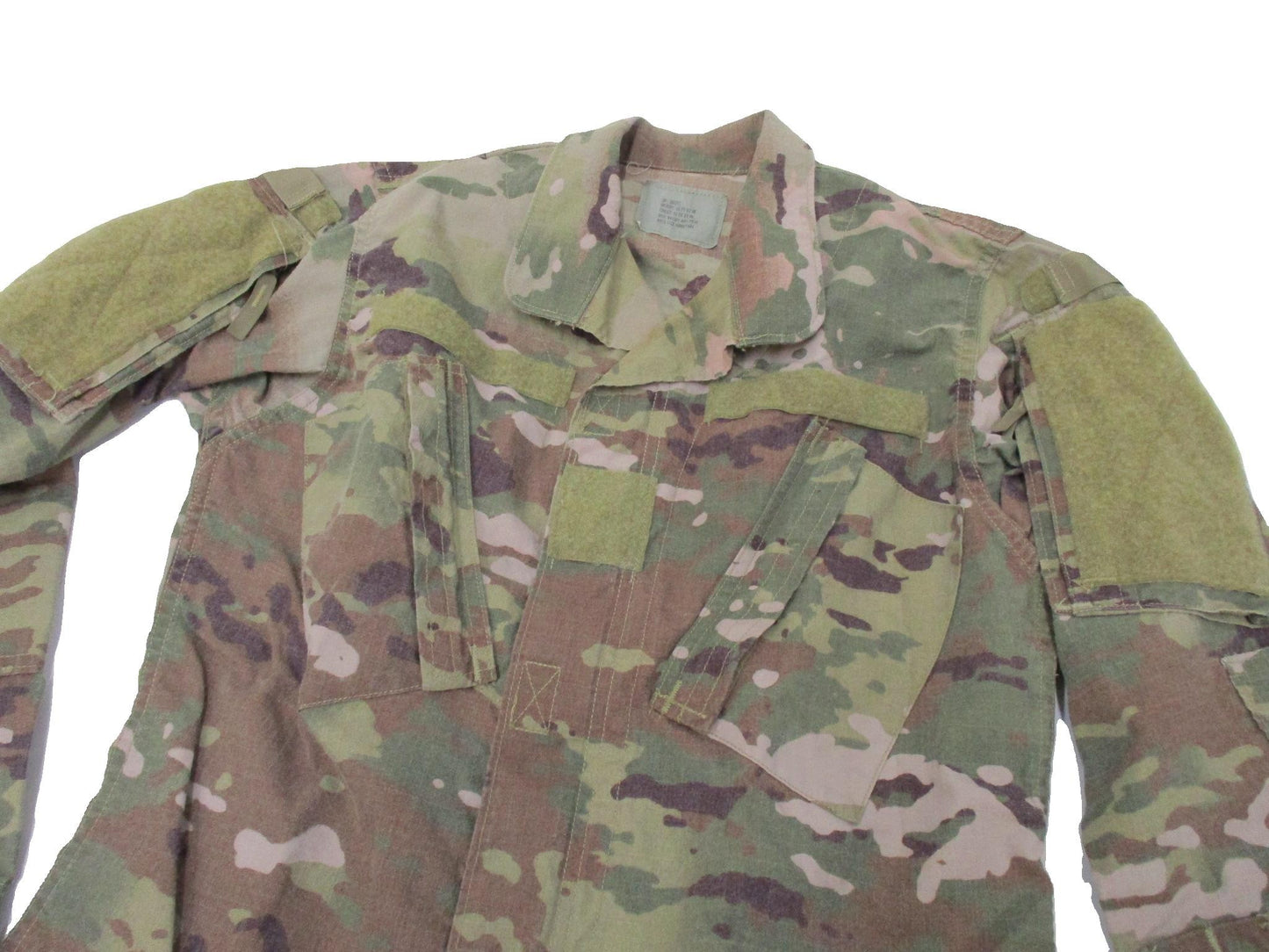 US ARMY COMBAT UNIFORM FEMALE TOP WOMEN'S BDU SHIRT SCORPION OCP FLAME RESISTANT
