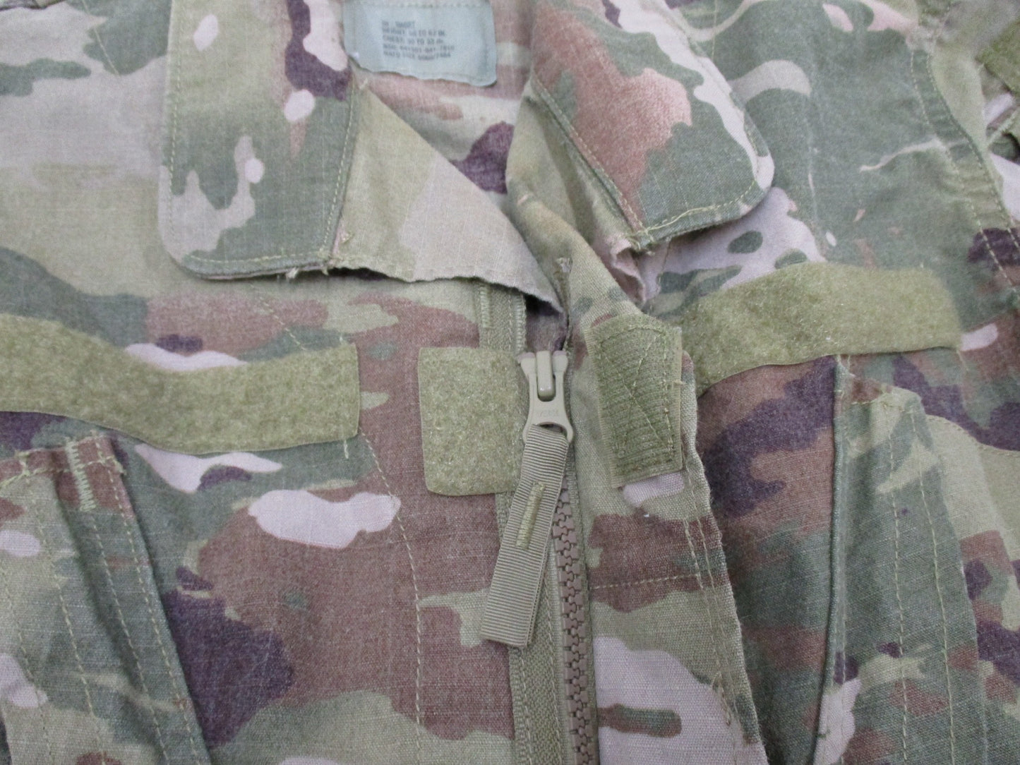 US ARMY COMBAT UNIFORM FEMALE TOP WOMEN'S BDU SHIRT SCORPION OCP FLAME RESISTANT