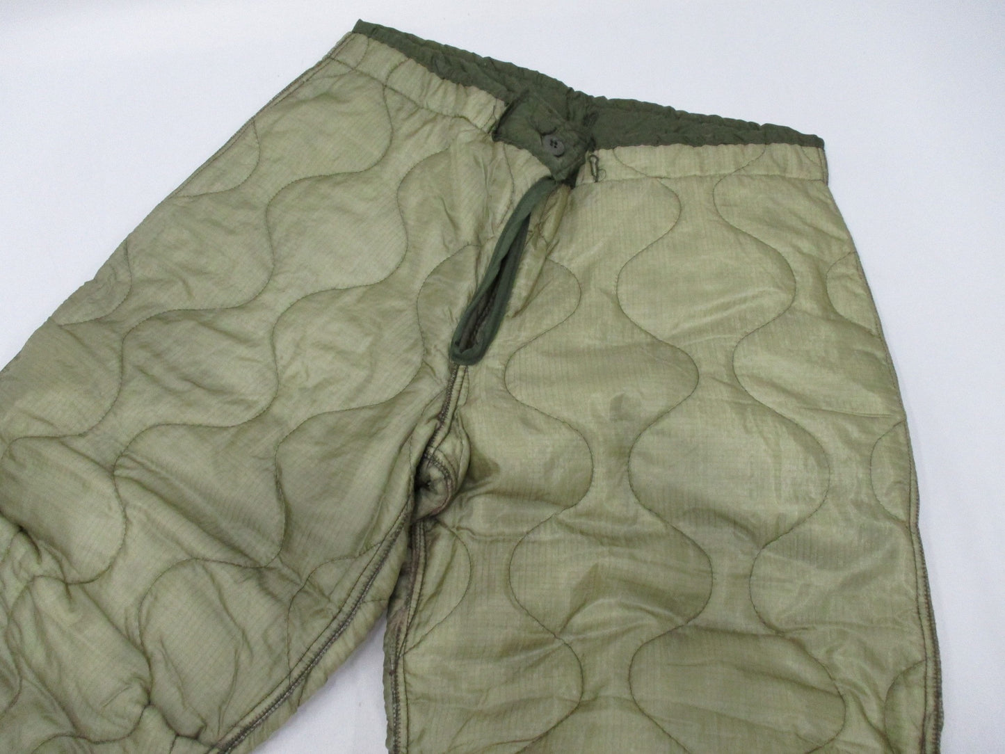 1973 US MILITARY COLD WEATHER FIELD PANTS LINER TROUSER INSULATION M65 36"x21"