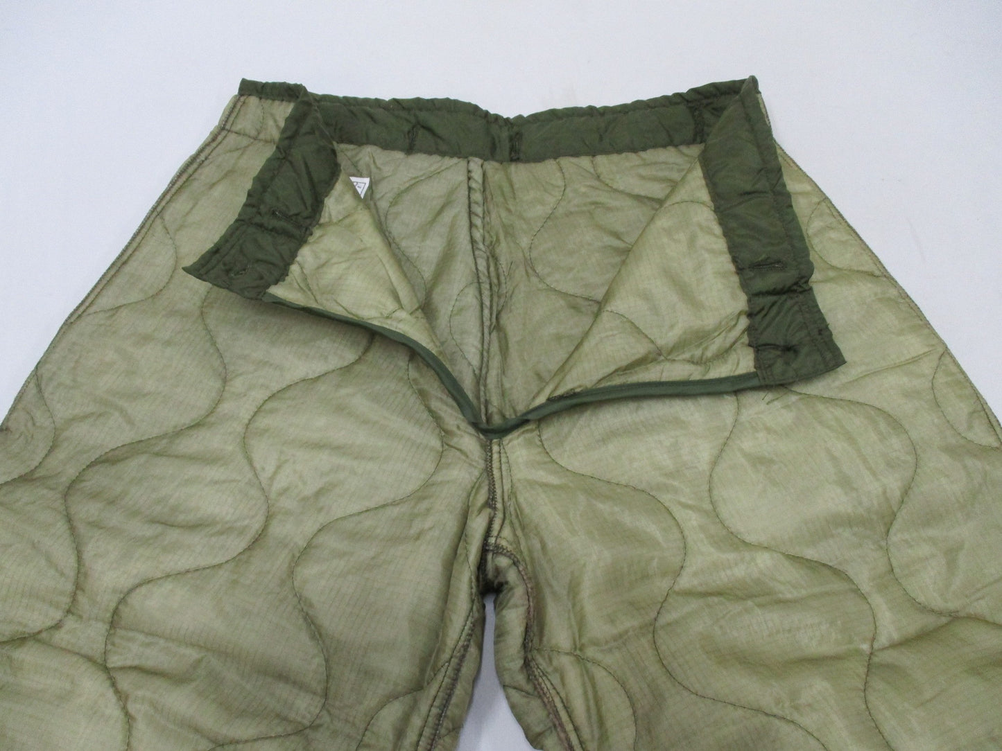 1973 US MILITARY COLD WEATHER FIELD PANTS LINER TROUSER INSULATION M65 36"x21"