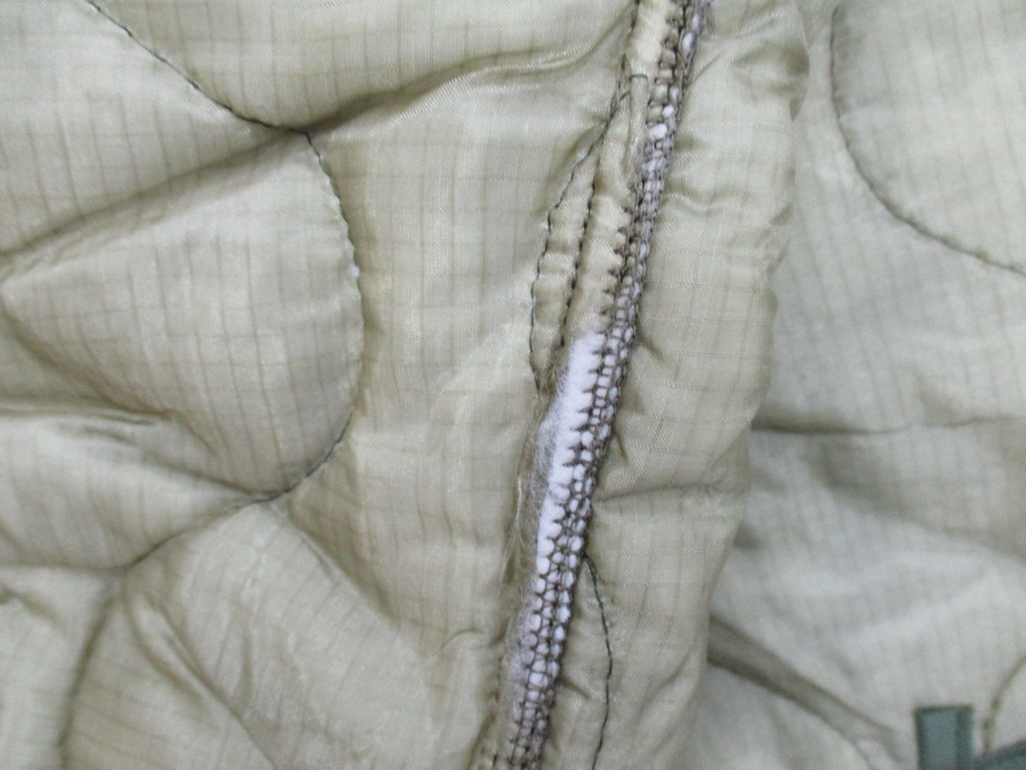 1973 US MILITARY COLD WEATHER FIELD PANTS LINER TROUSER INSULATION M65 36"x21"