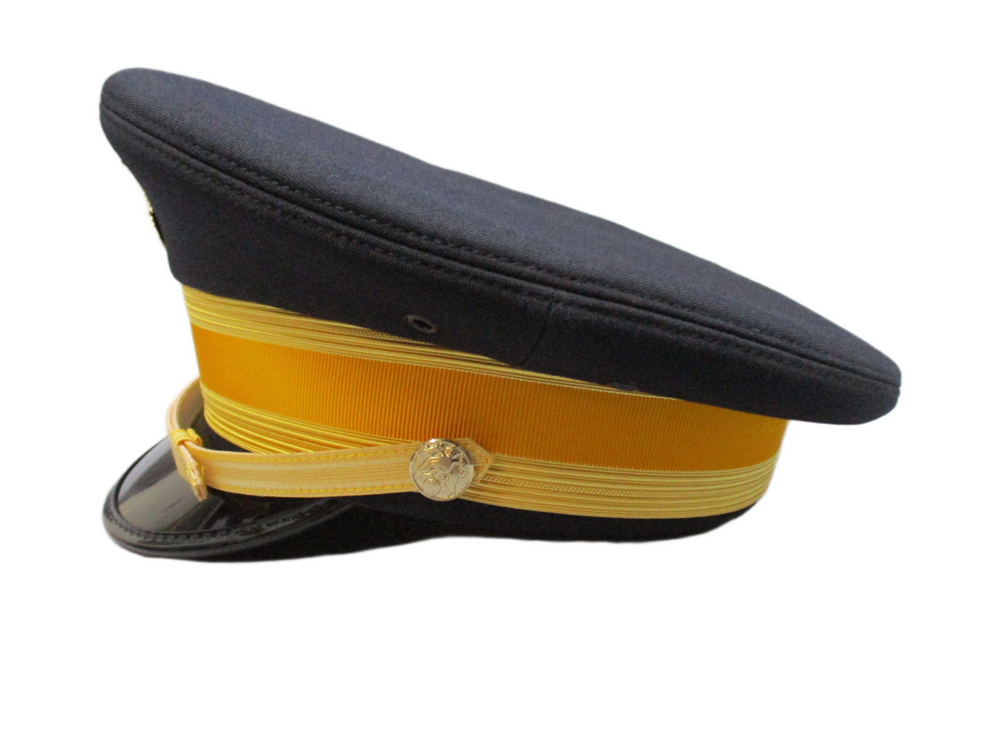 U.S. Army Dress Blue Service Cap Kingform Cap Size 7 1/2 Gold Band Ceremonial - Centex Military Gear