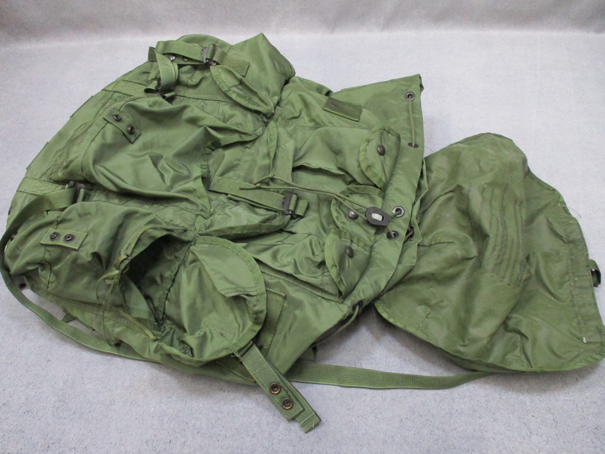 MILITARY OD GREEN ALICE PACK LARGE LC-1 COMBAT NYLON FIELD BACKPACK w. FRAME - Centex Military Gear
