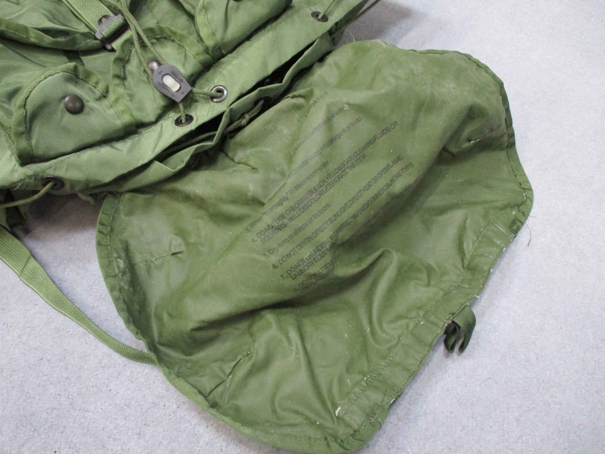 MILITARY OD GREEN ALICE PACK LARGE LC-1 COMBAT NYLON FIELD BACKPACK w. FRAME - Centex Military Gear