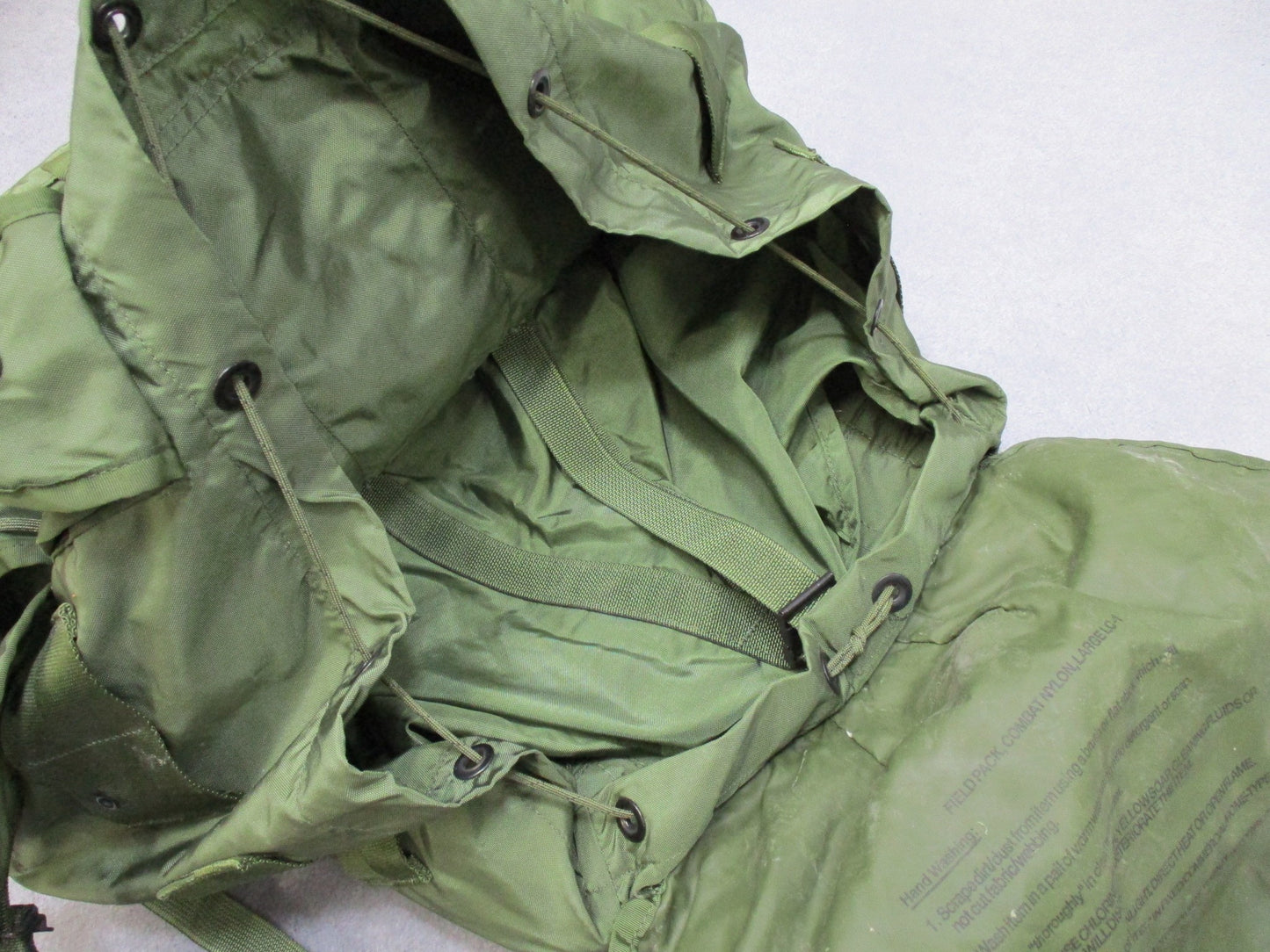 MILITARY OD GREEN ALICE PACK LARGE LC-1 COMBAT NYLON FIELD BACKPACK w. FRAME - Centex Military Gear