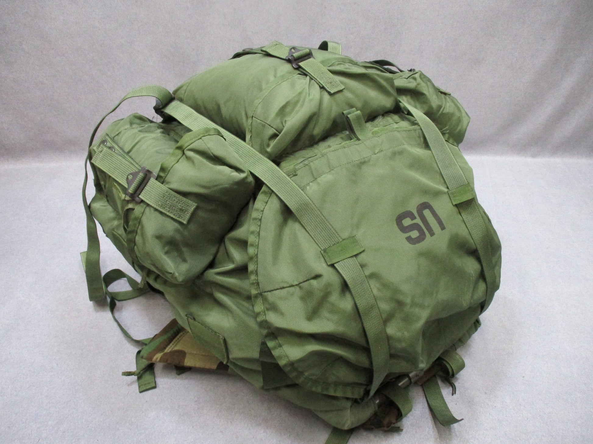 MILITARY OD GREEN ALICE PACK LARGE LC-1 COMBAT NYLON FIELD BACKPACK w. FRAME - Centex Military Gear