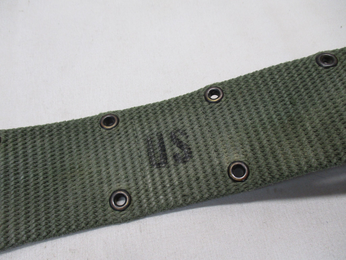 USGI WEB PISTOL BELT MEDIUM LBE LCE ALICE OD GREEN LC-2 NYLON 8465-01-322-1965 - Centex Military Gear