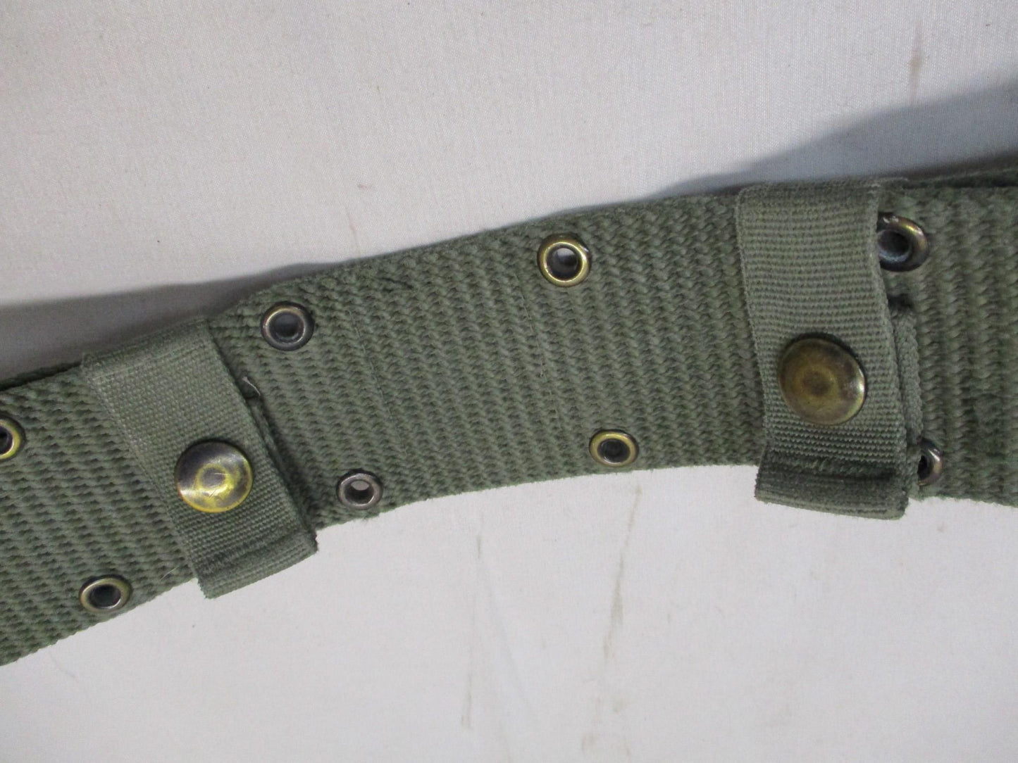 USGI WEB PISTOL BELT MEDIUM LBE LCE ALICE OD GREEN LC-2 NYLON 8465-01-322-1965 - Centex Military Gear
