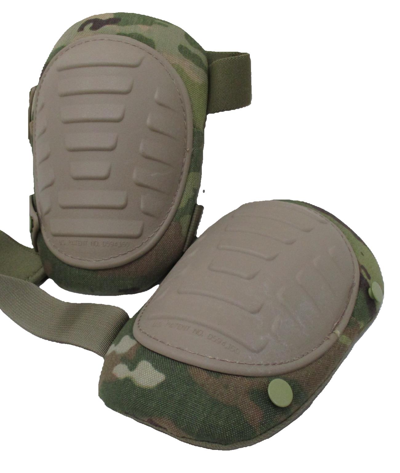 NEW GENUINE USGI ARMY ISSUE TACTICAL KNEE PADS SET OCP MULTICAM (1) PAIR 2289