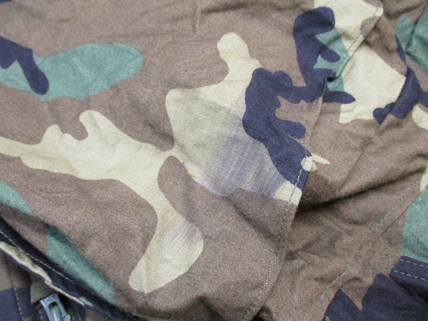 MILITARY USGI ARMY WOODLAND BDU M-65 FIELD JACKET MEDIUM/LONG COLD WEATHER COAT