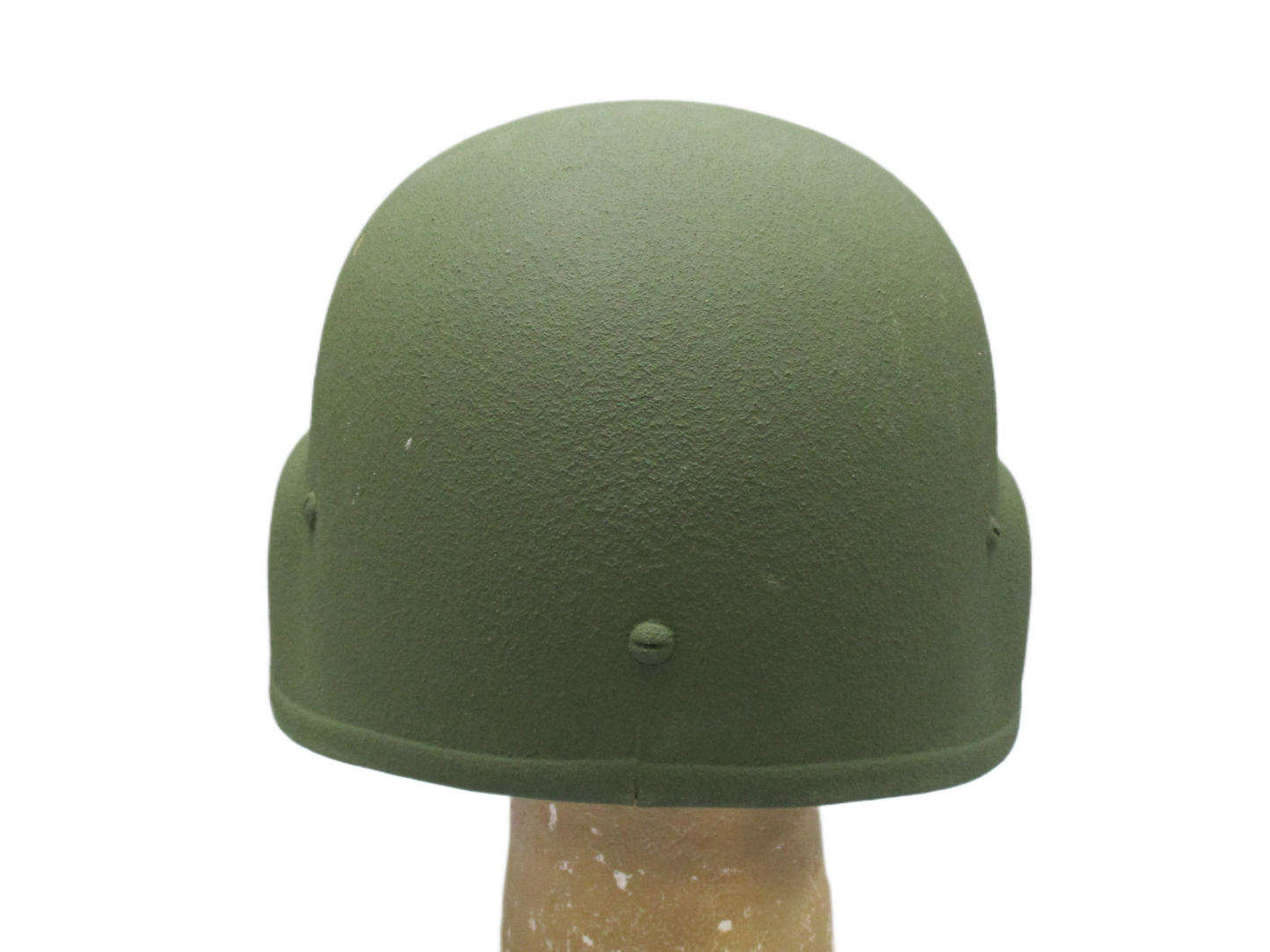 Centex Military Gear large PASGT Kevlar helmet K-Pot in olive drab, featuring a secure chin strap and adjustable fit.