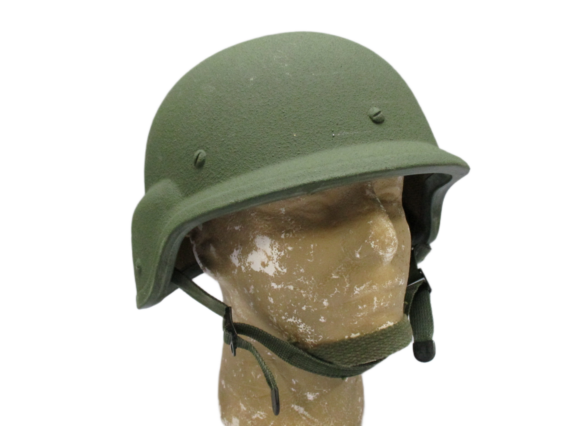 Large Centex Military Gear PASGT Kevlar helmet, K-Pot style, showcasing its durable exterior and protective design.