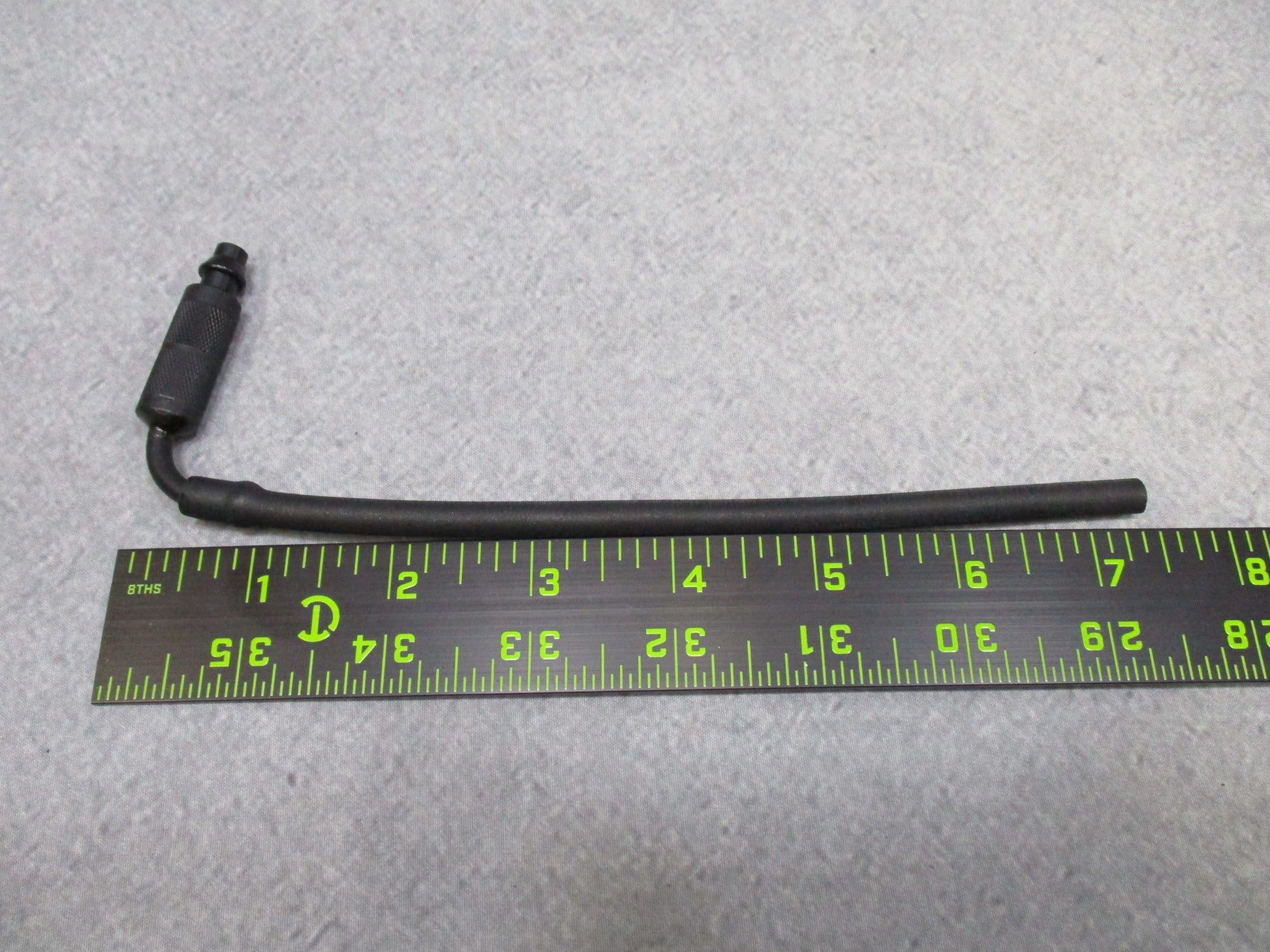USGI M40 MCU-2A/P gas mask external drinking tube by Centex Military Gear, showcasing military surplus design and features.